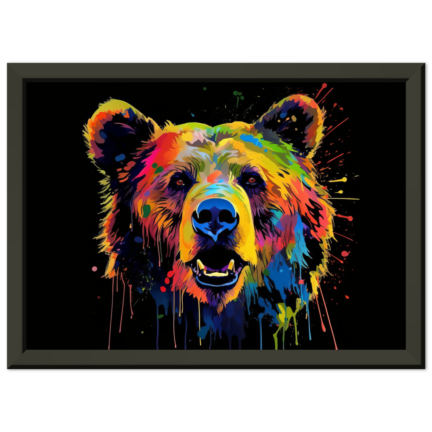 Bear bears pop art (WILD57)