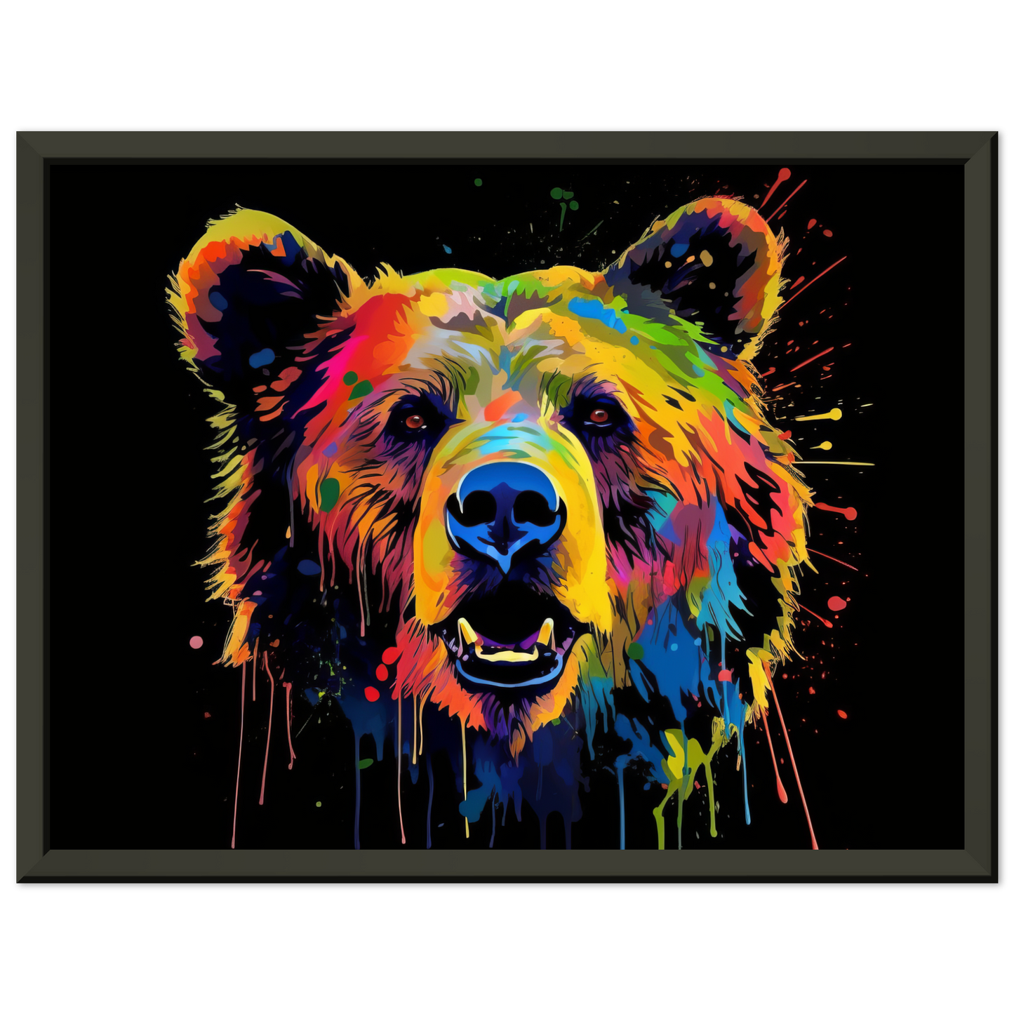 Bear bears pop art (WILD57)