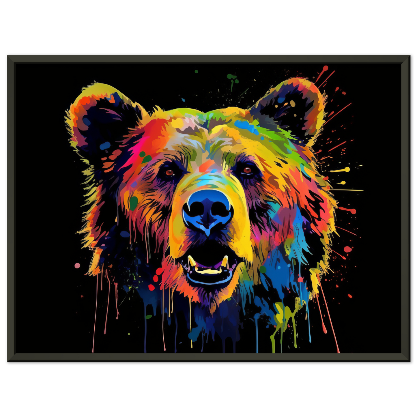 Bear bears pop art (WILD57)