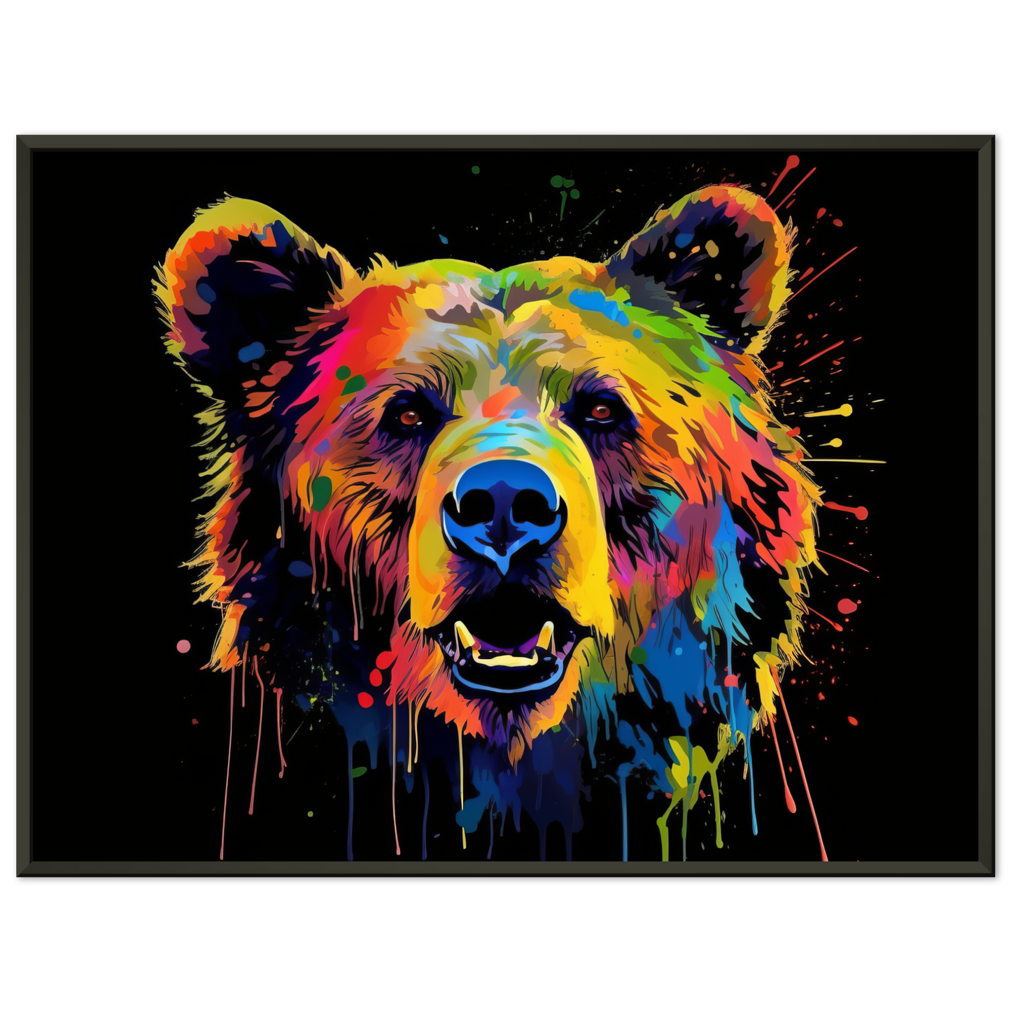 Bear bears pop art (WILD57)