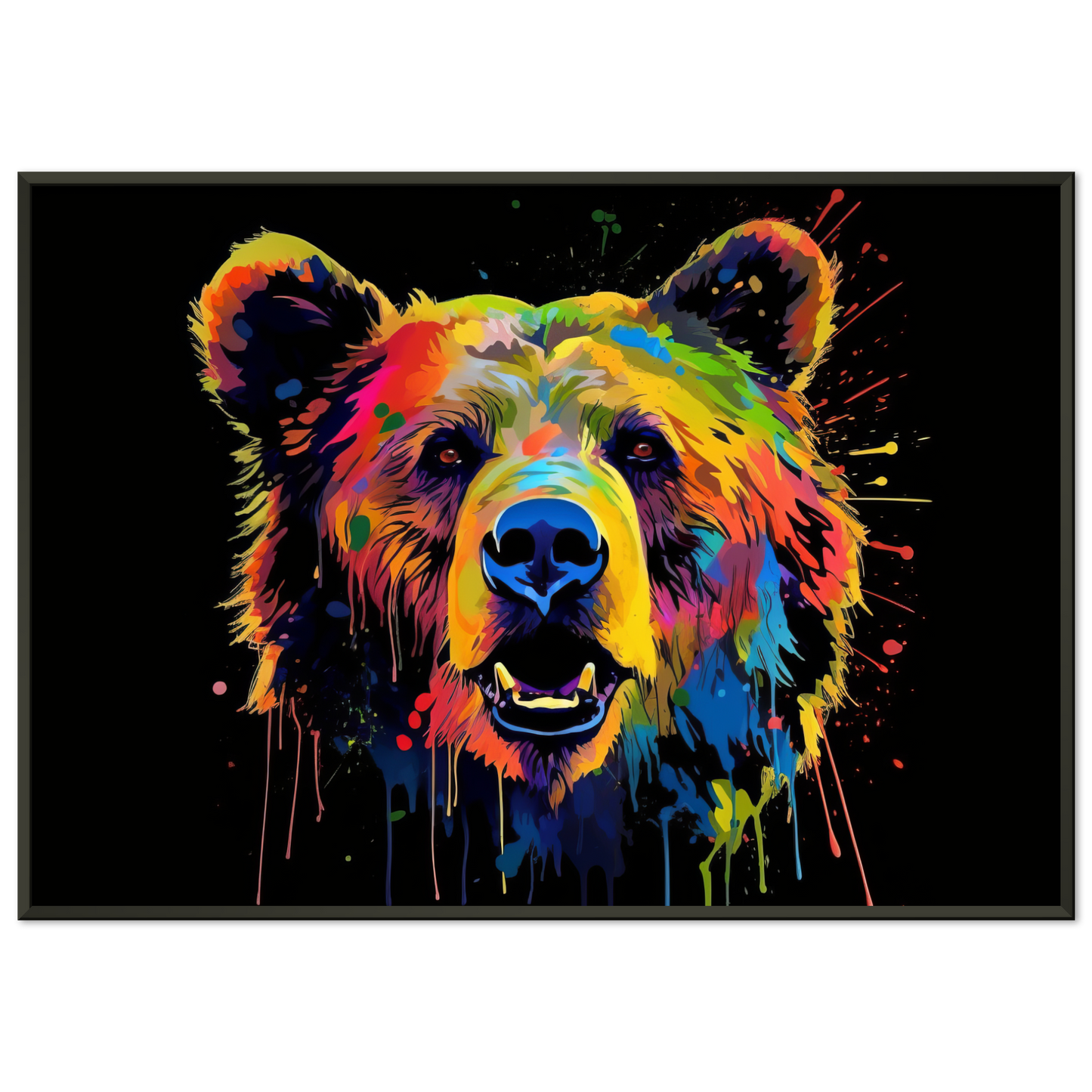 Bear bears pop art (WILD57)