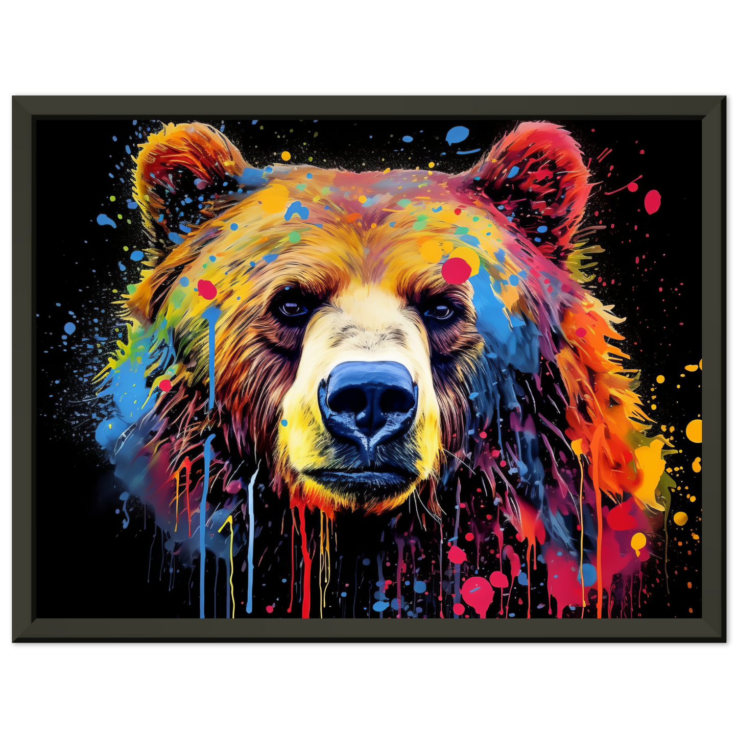 Bear bears pop art (WILD58)