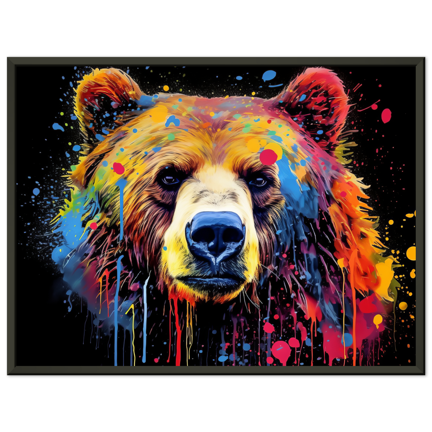 Bear bears pop art (WILD58)