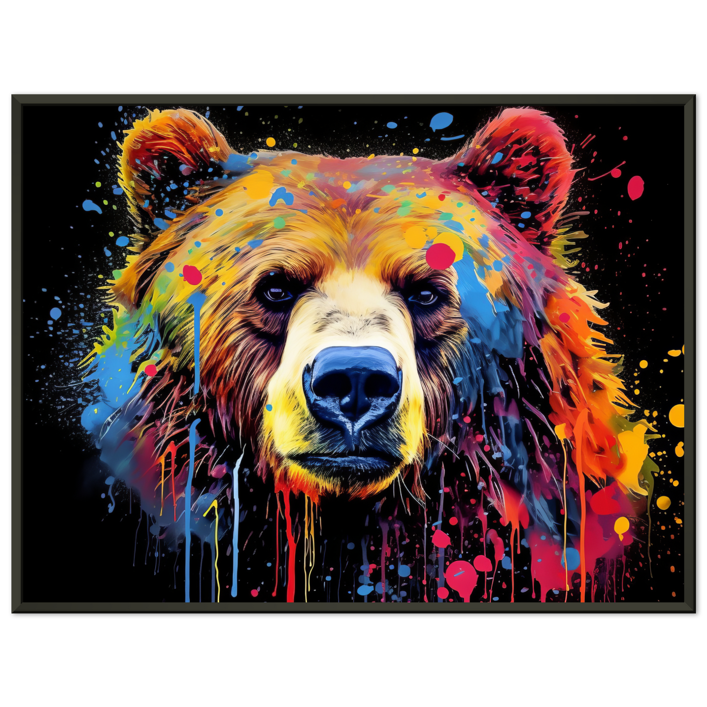 Bear bears pop art (WILD58)