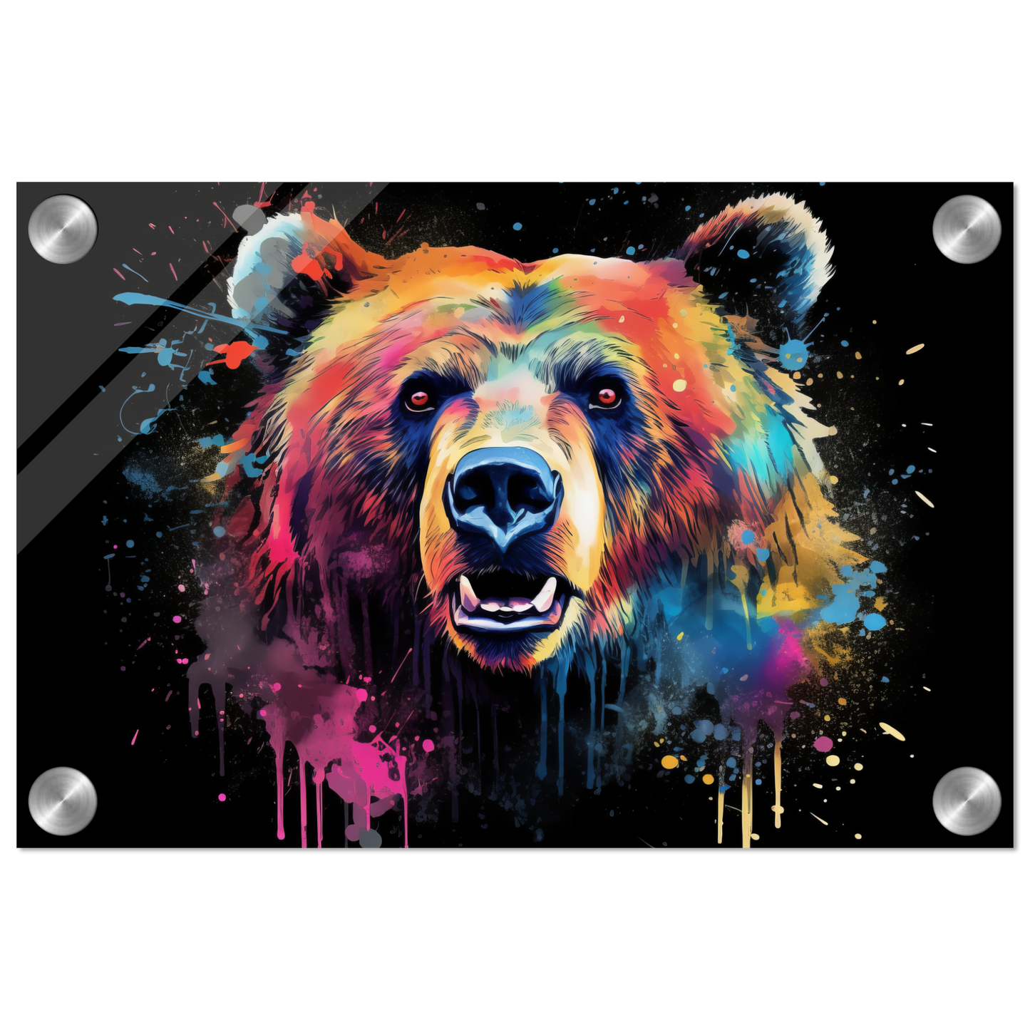 Bär Bären Pop-Art (WILD59)