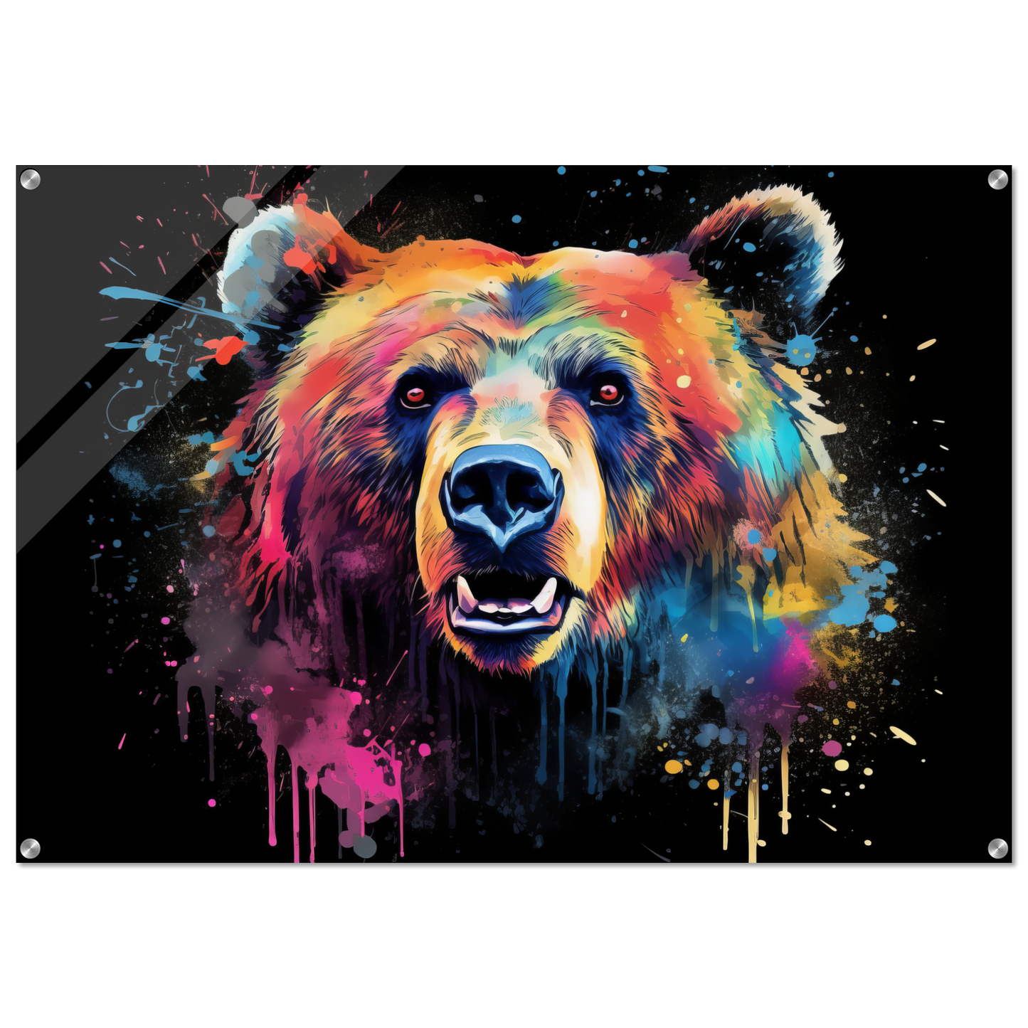 Bär Bären Pop-Art (WILD59)