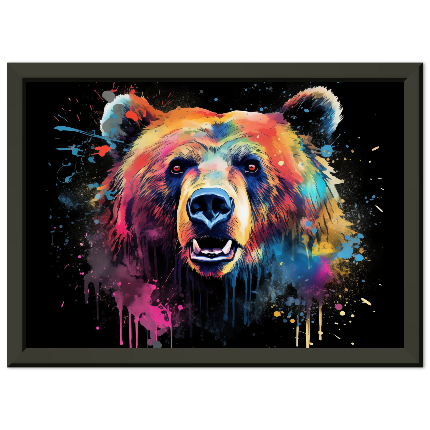 Bär Bären Pop-Art (WILD59)