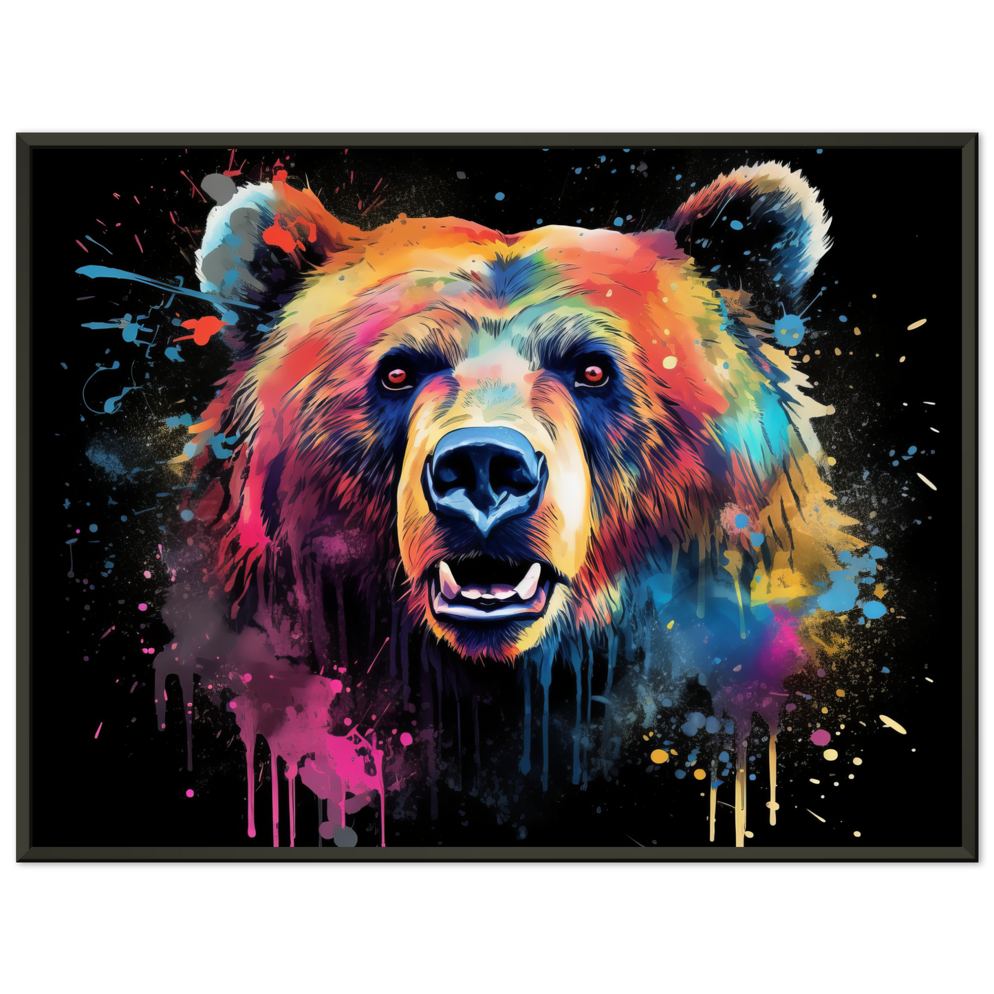 Bär Bären Pop-Art (WILD59)