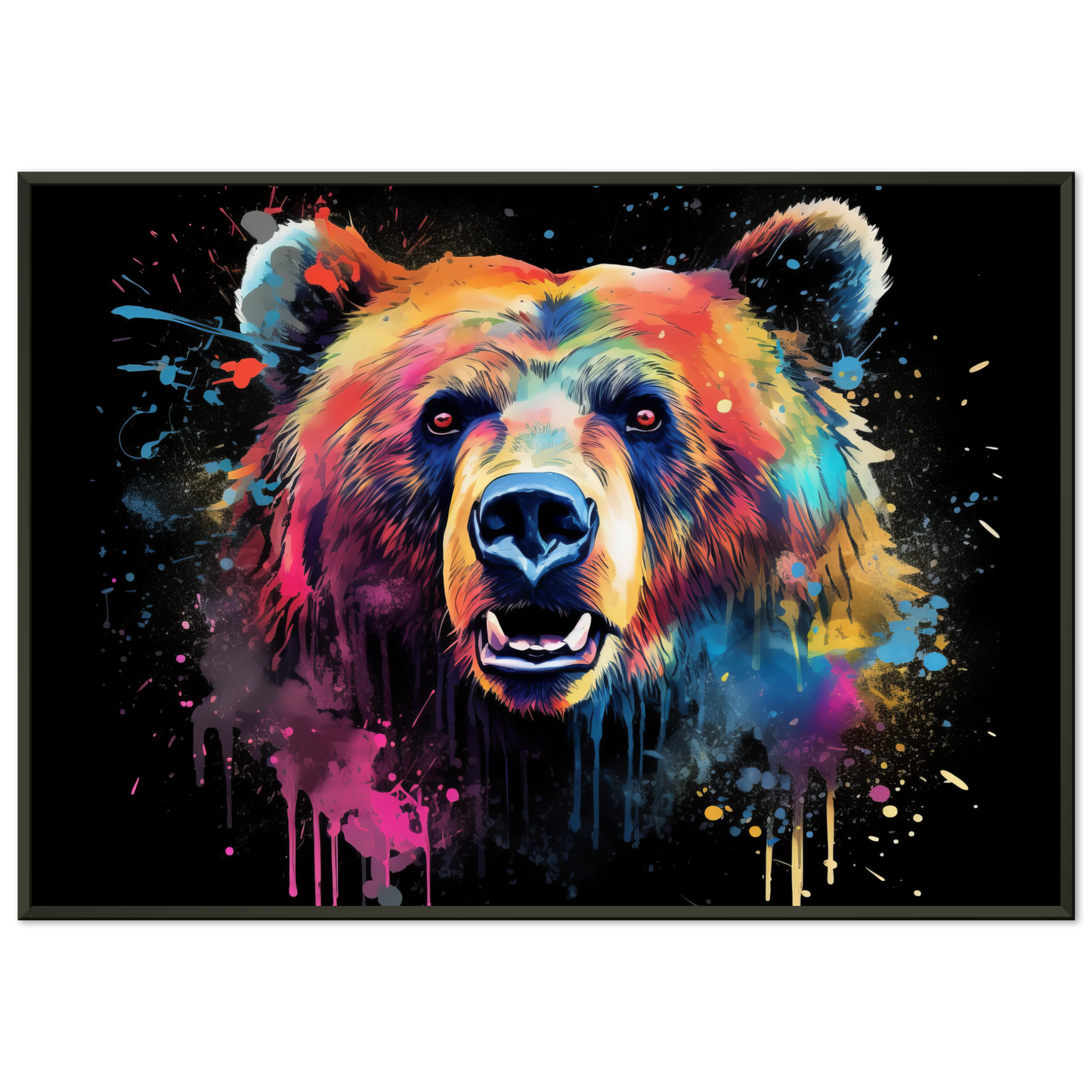 Bär Bären Pop-Art (WILD59)