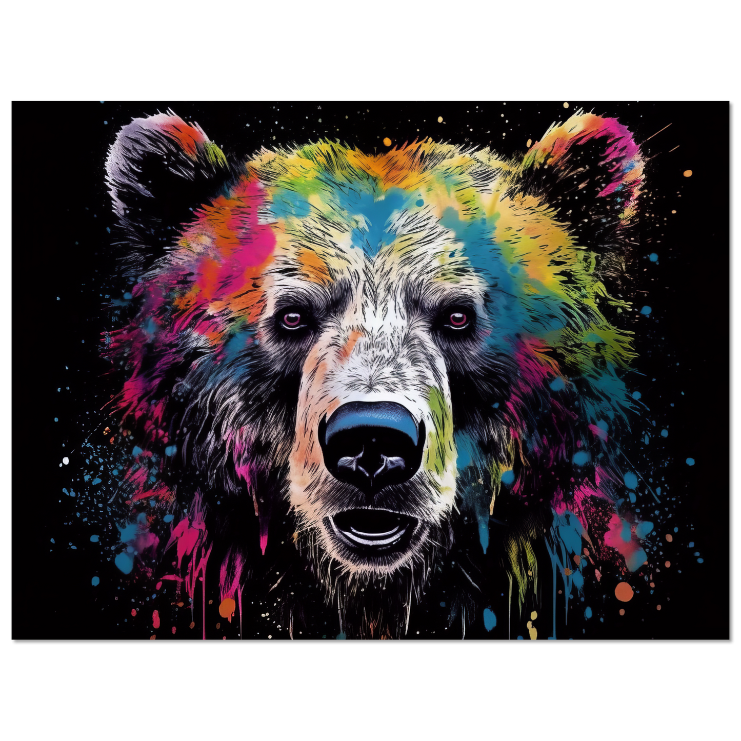 Bear bears pop art (WILD60)
