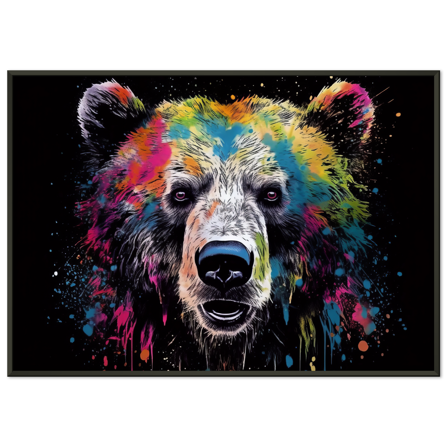 Bear bears pop art (WILD60)
