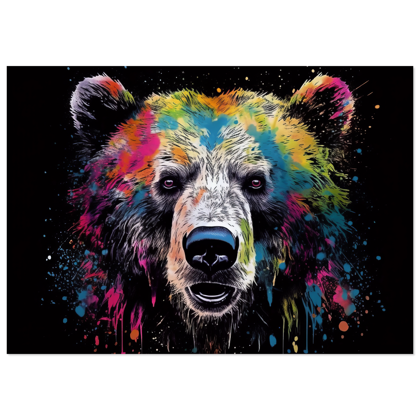 Bear bears pop art (WILD60)