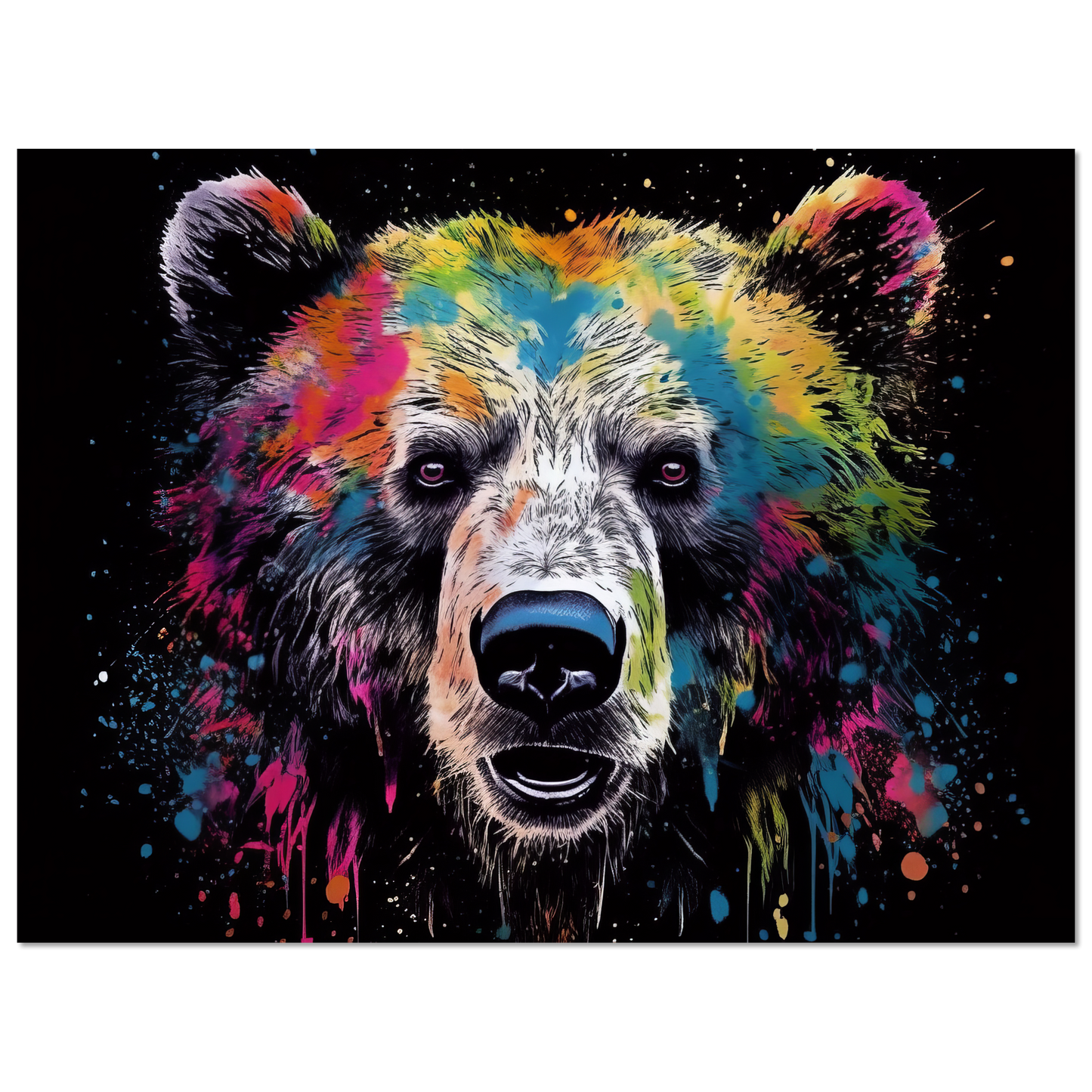 Bear bears pop art (WILD60)