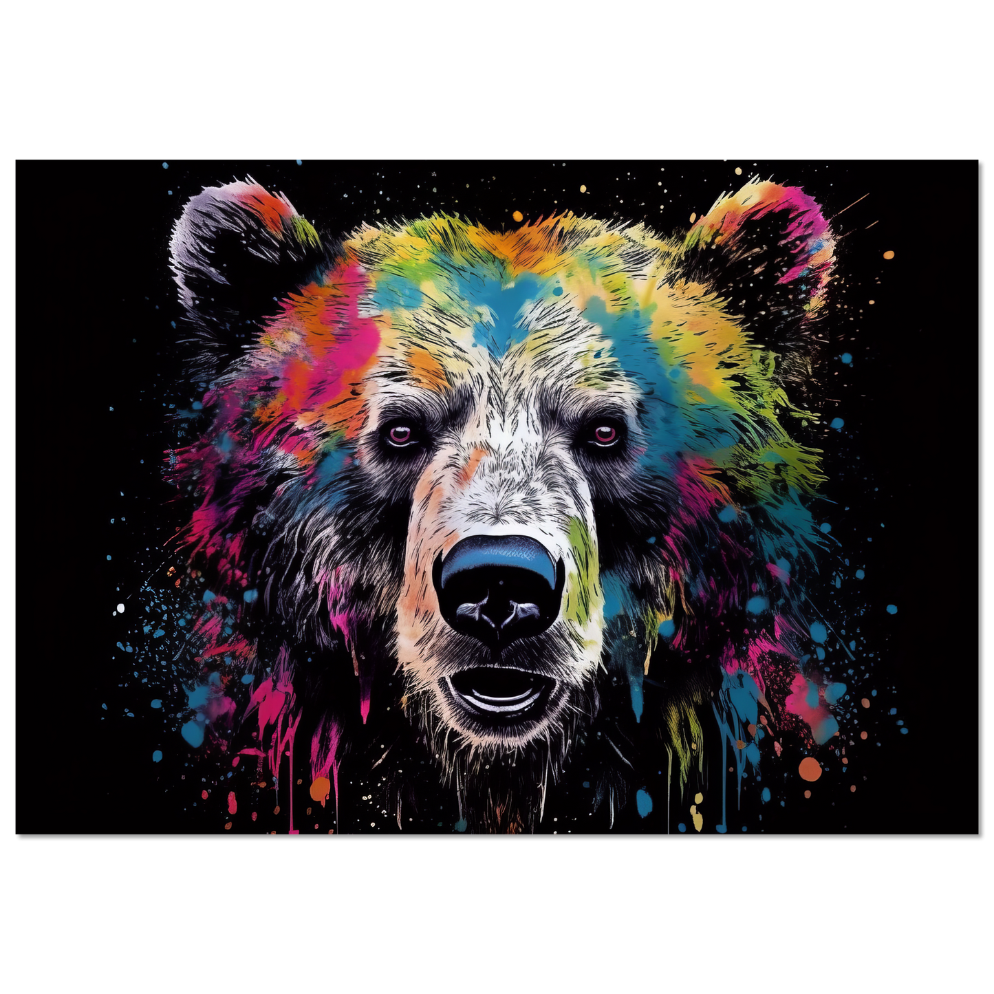 Bear bears pop art (WILD60)