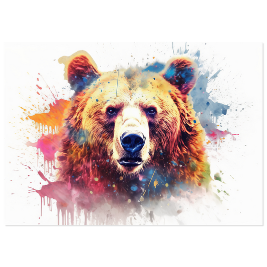 Bär Bären Pop-Art (WILD61)