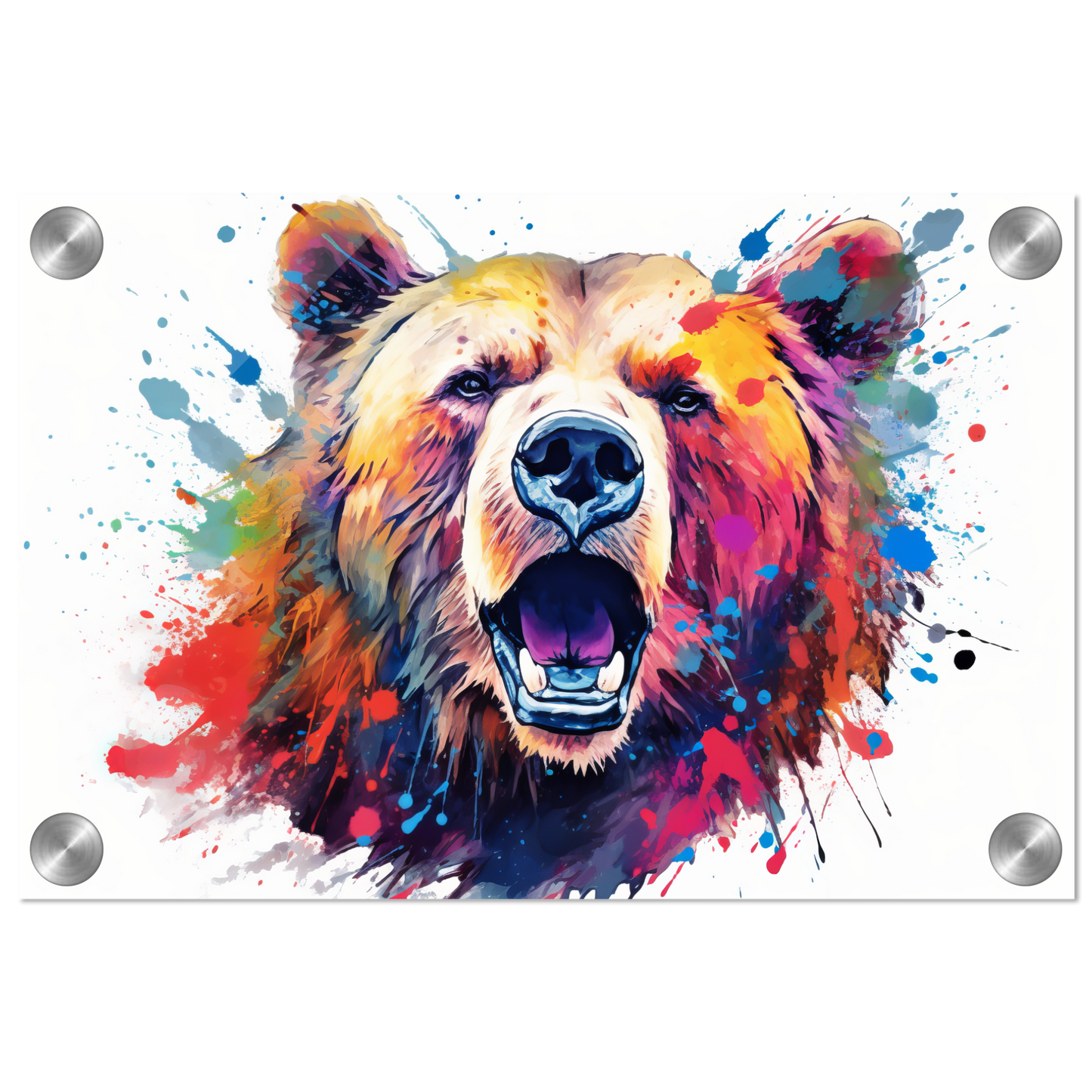 Bär Bären Pop-Art (WILD62)