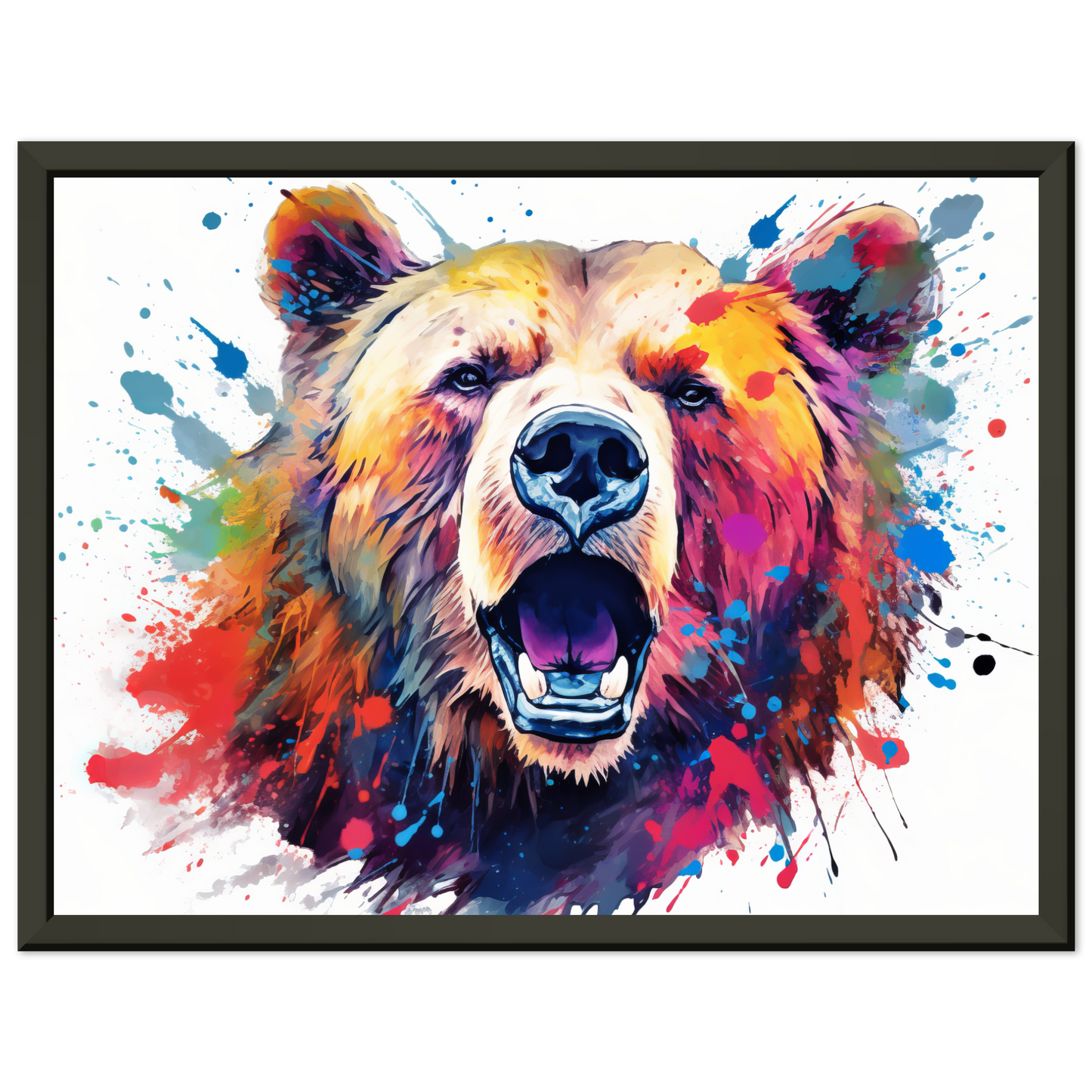 Bear bears pop art (WILD62)