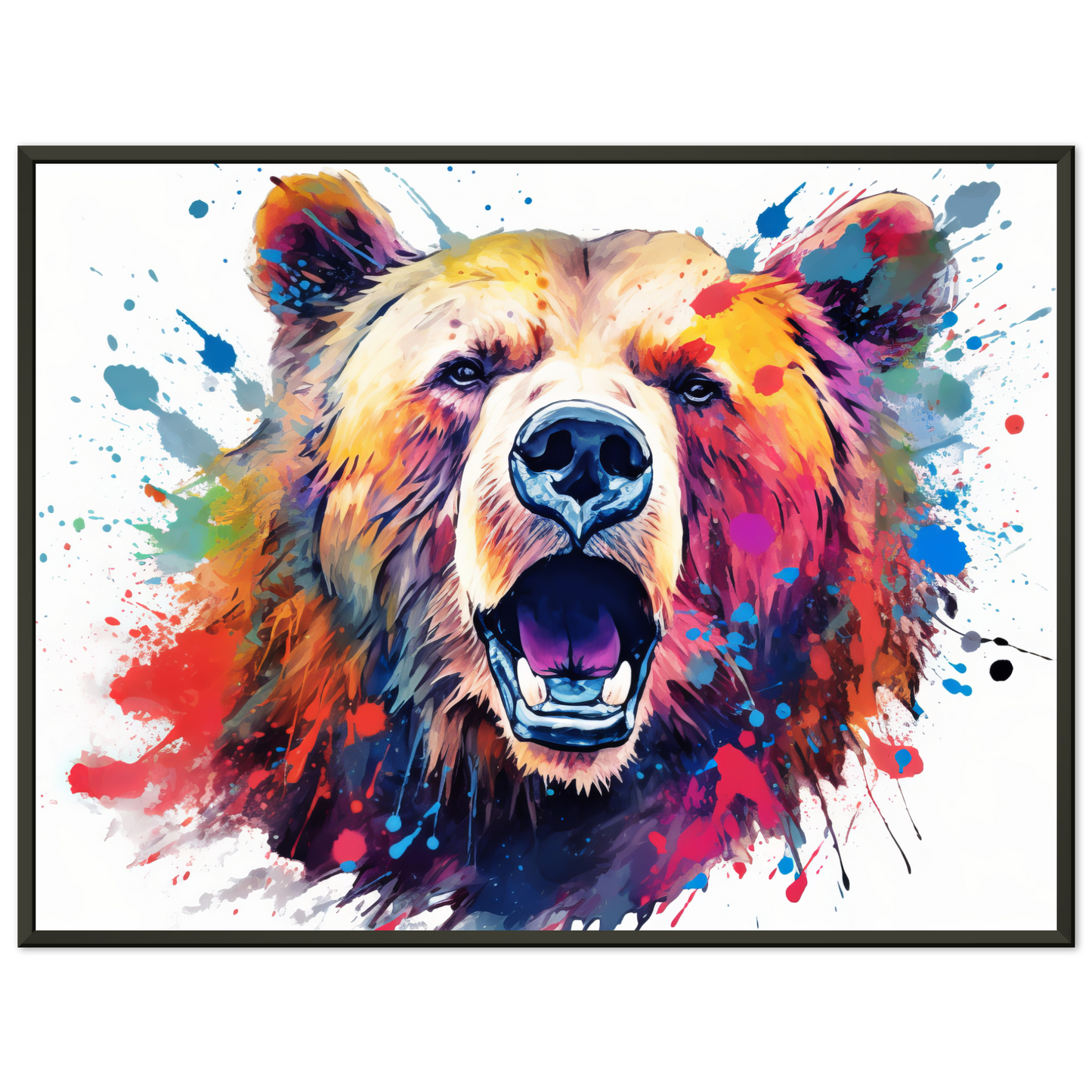 Bear bears pop art (WILD62)