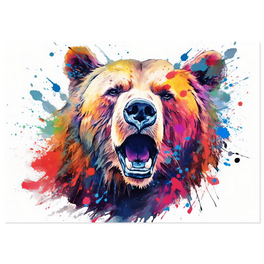 Bär Bären Pop-Art (WILD62)