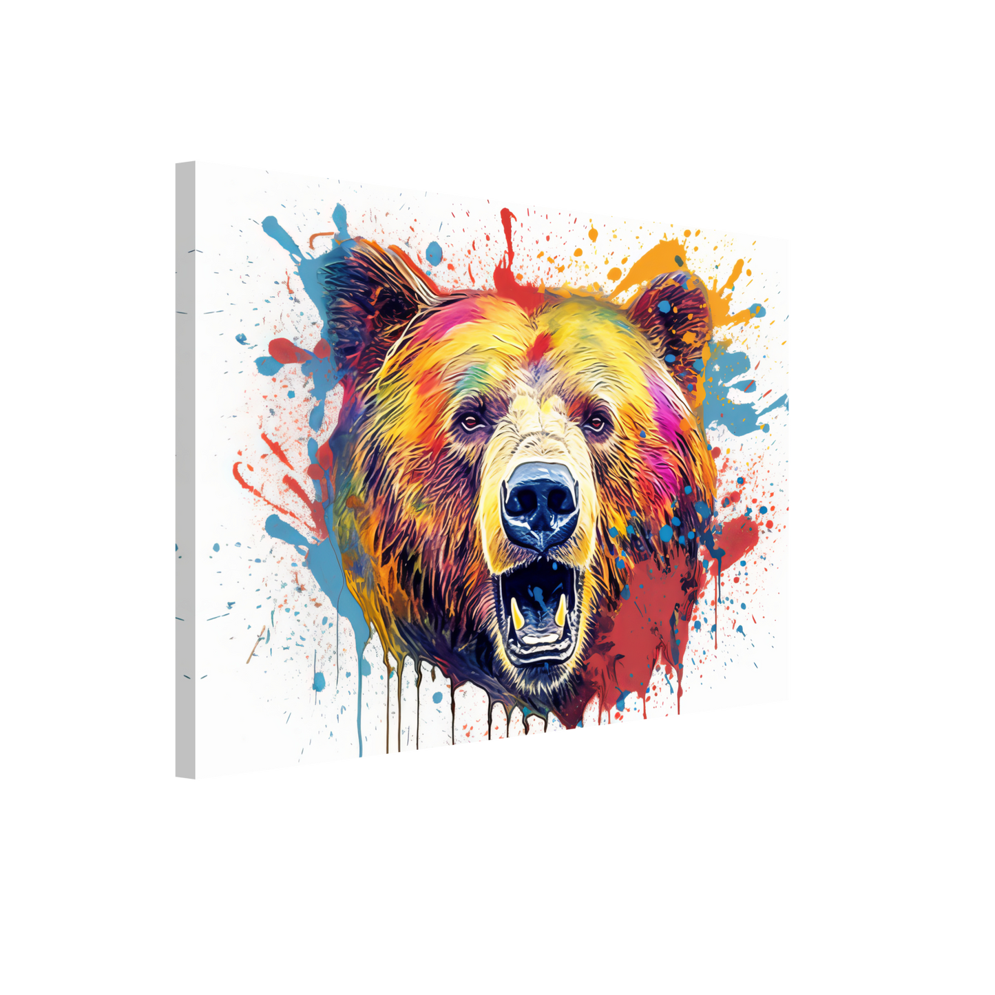 Bear bears pop art (WILD63)