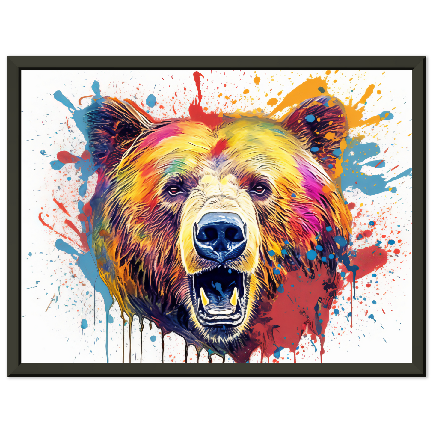 Bear bears pop art (WILD63)