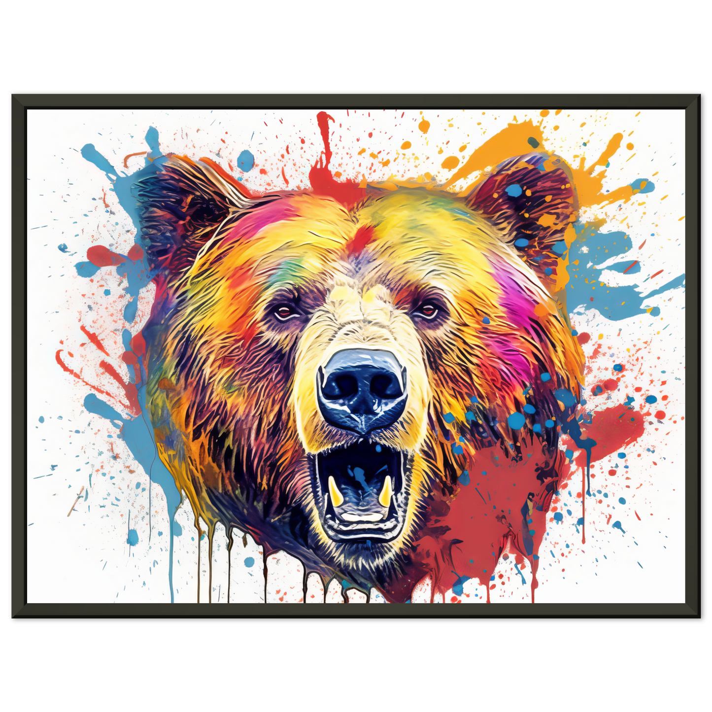Bear bears pop art (WILD63)