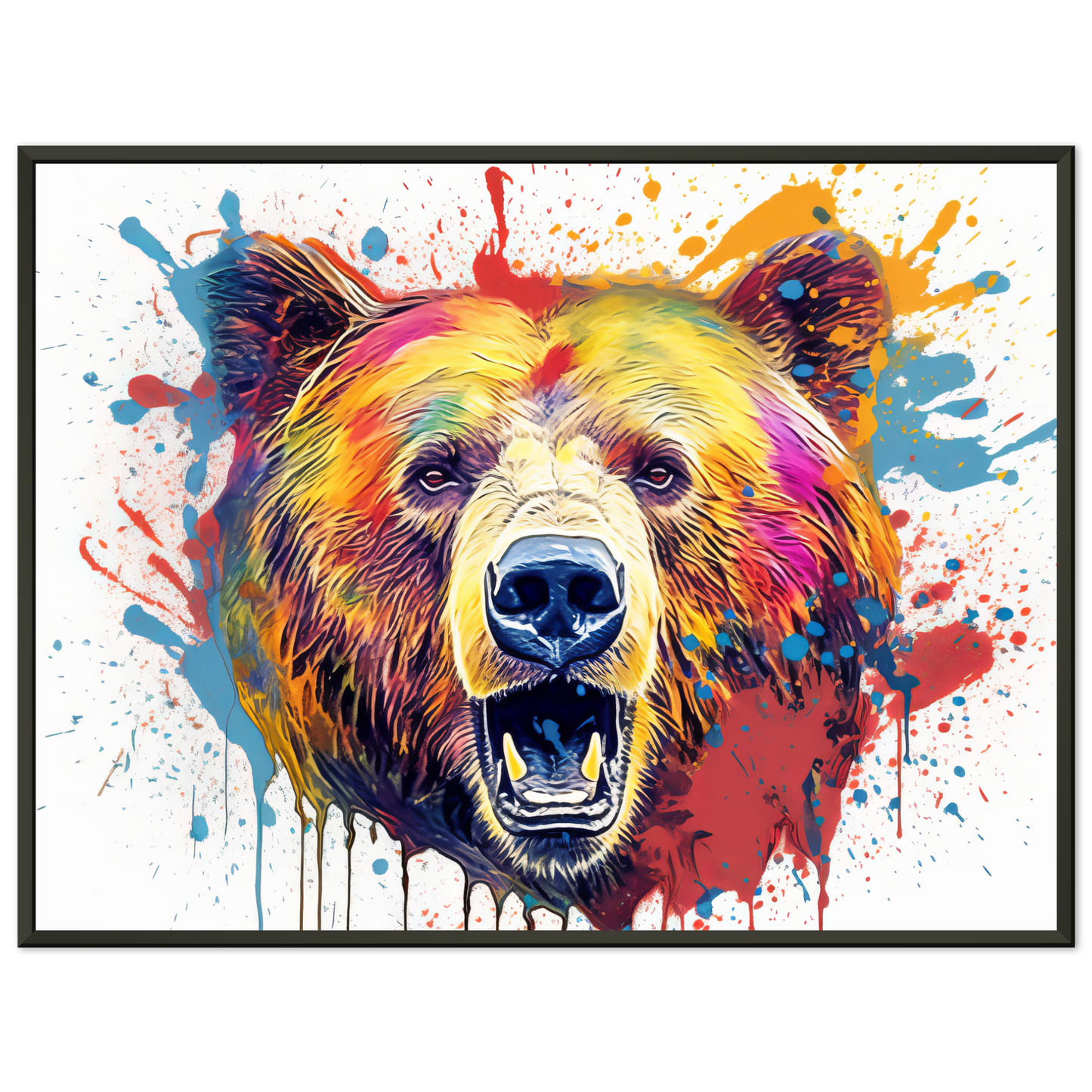 Bear bears pop art (WILD63)
