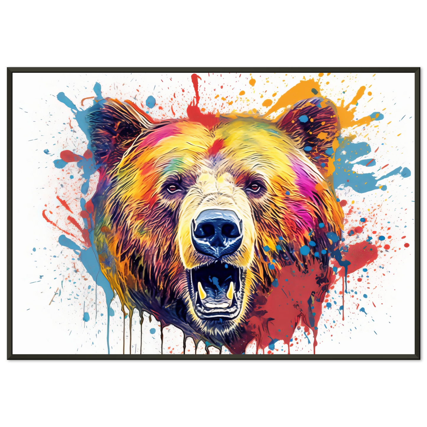 Bear bears pop art (WILD63)