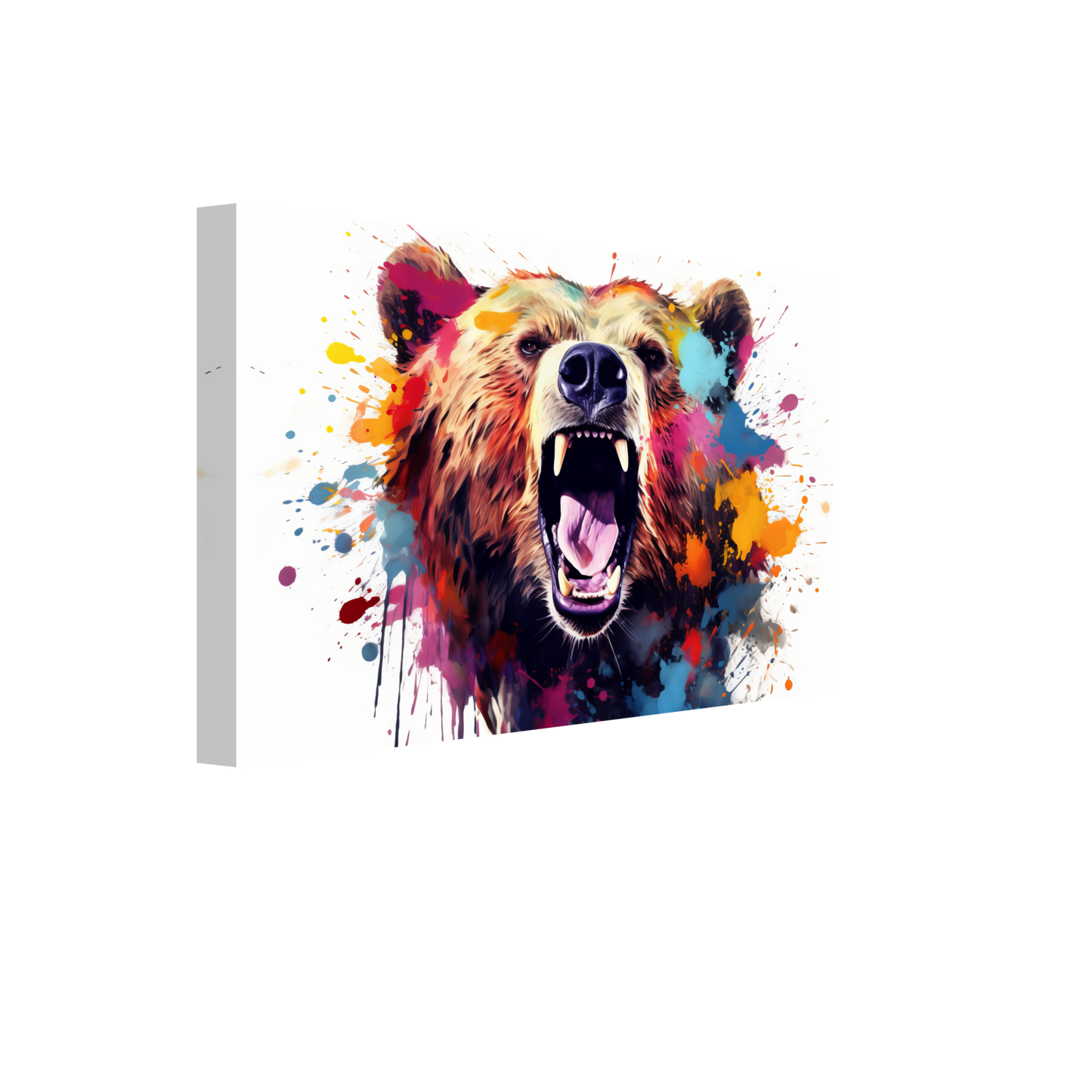 Bear bears pop art (WILD64)