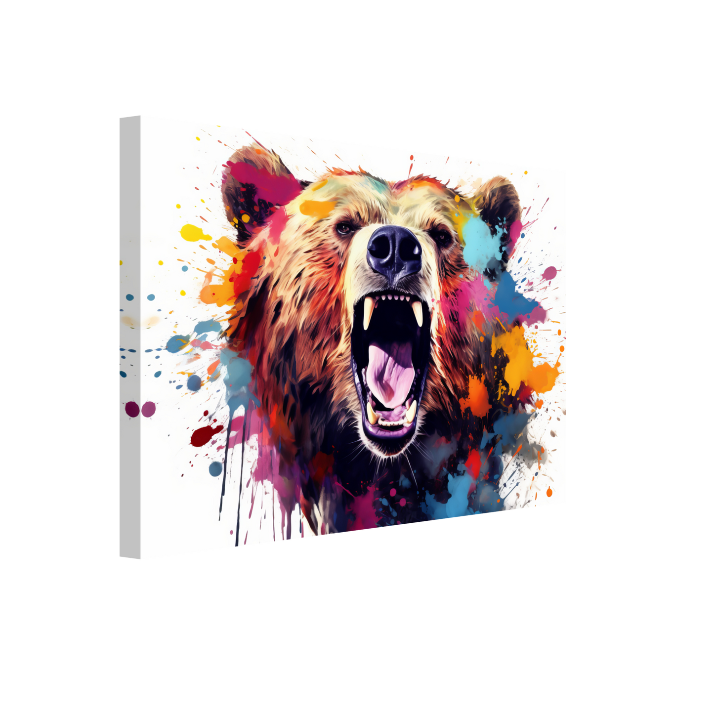 Bear bears pop art (WILD64)