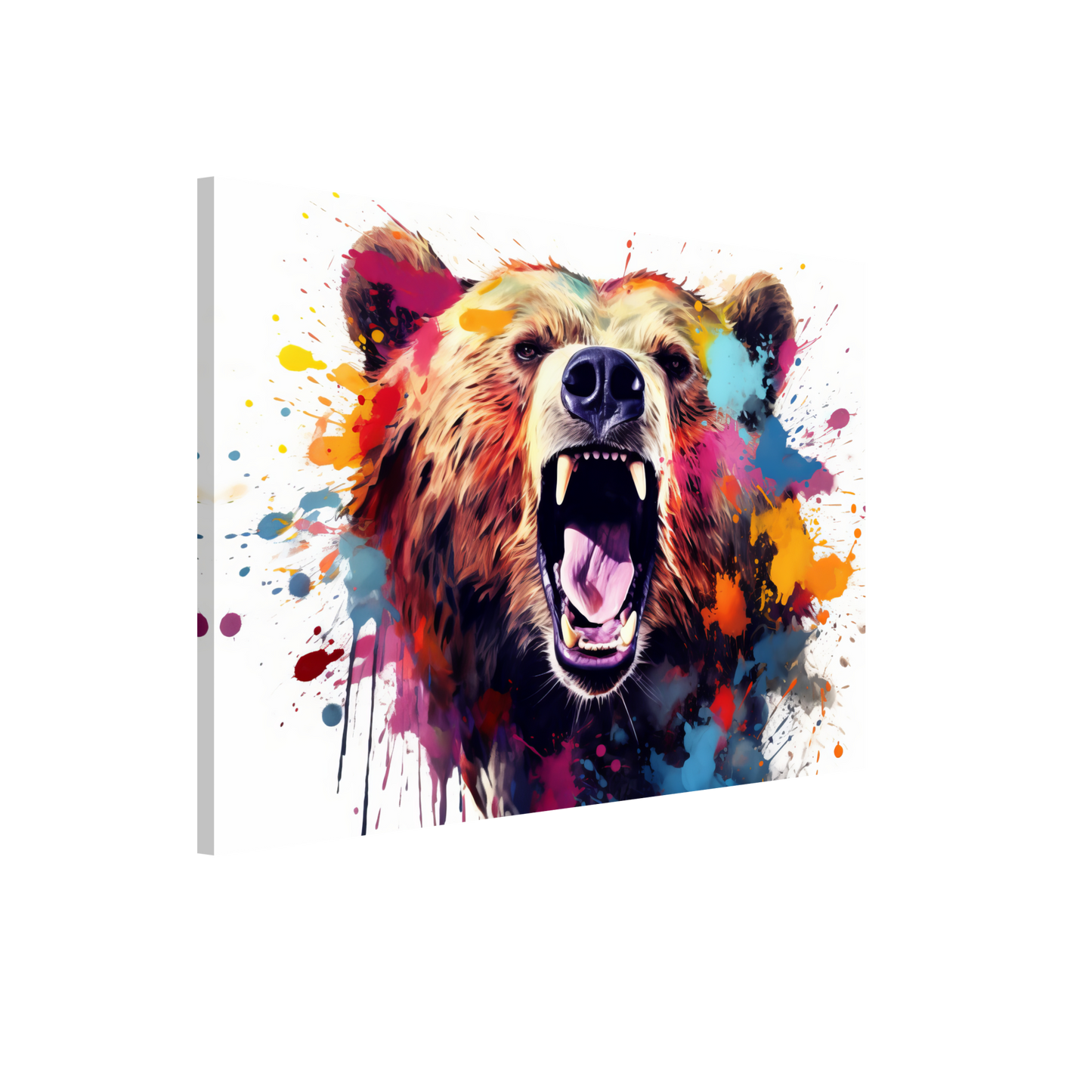 Bear bears pop art (WILD64)