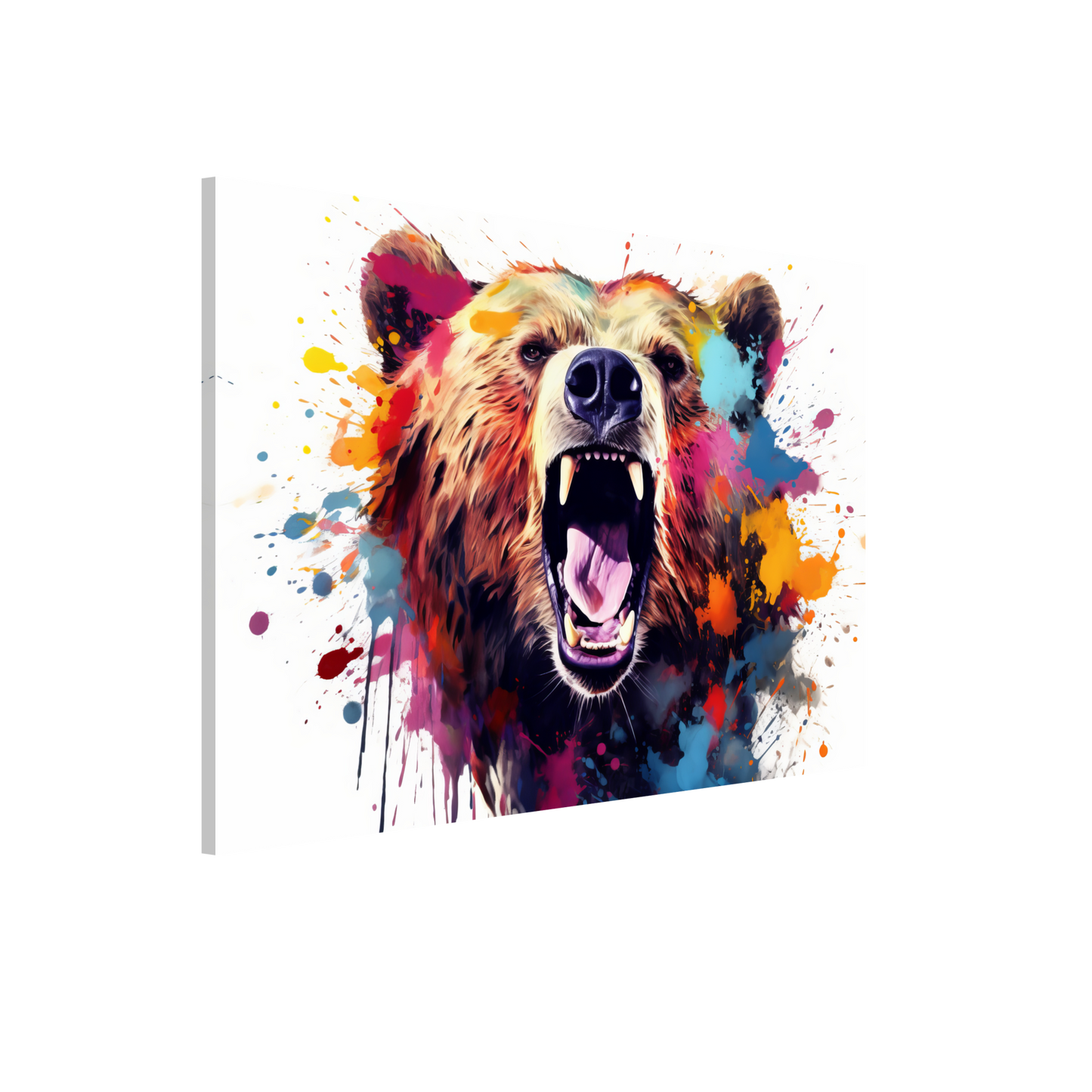 Bear bears pop art (WILD64)