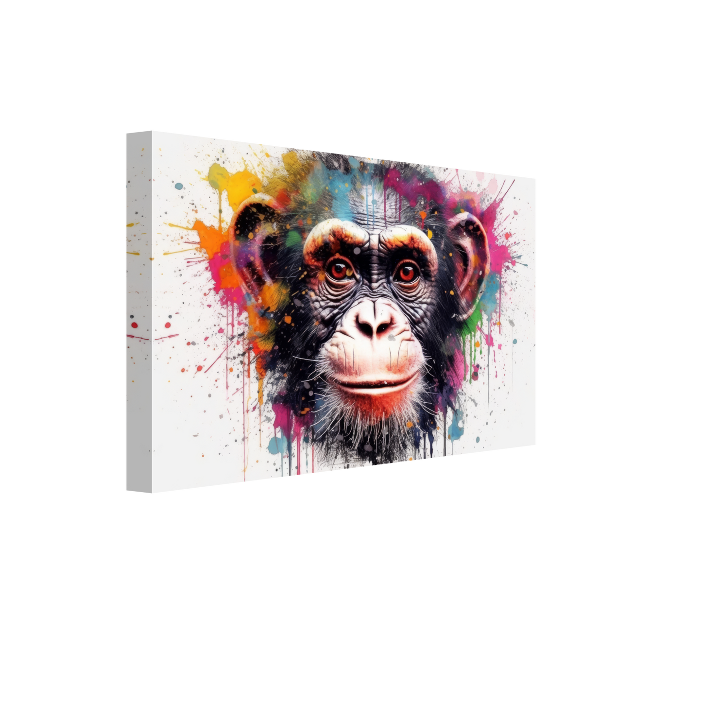 Chimpanzee monkey pop art (WILD66)