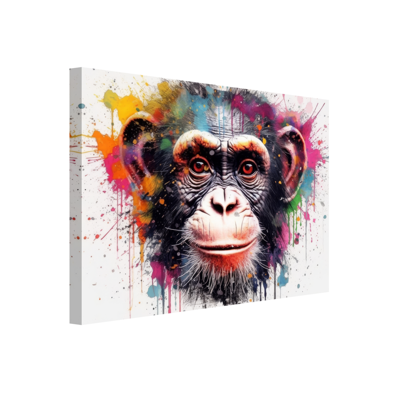 Chimpanzee monkey pop art (WILD66)