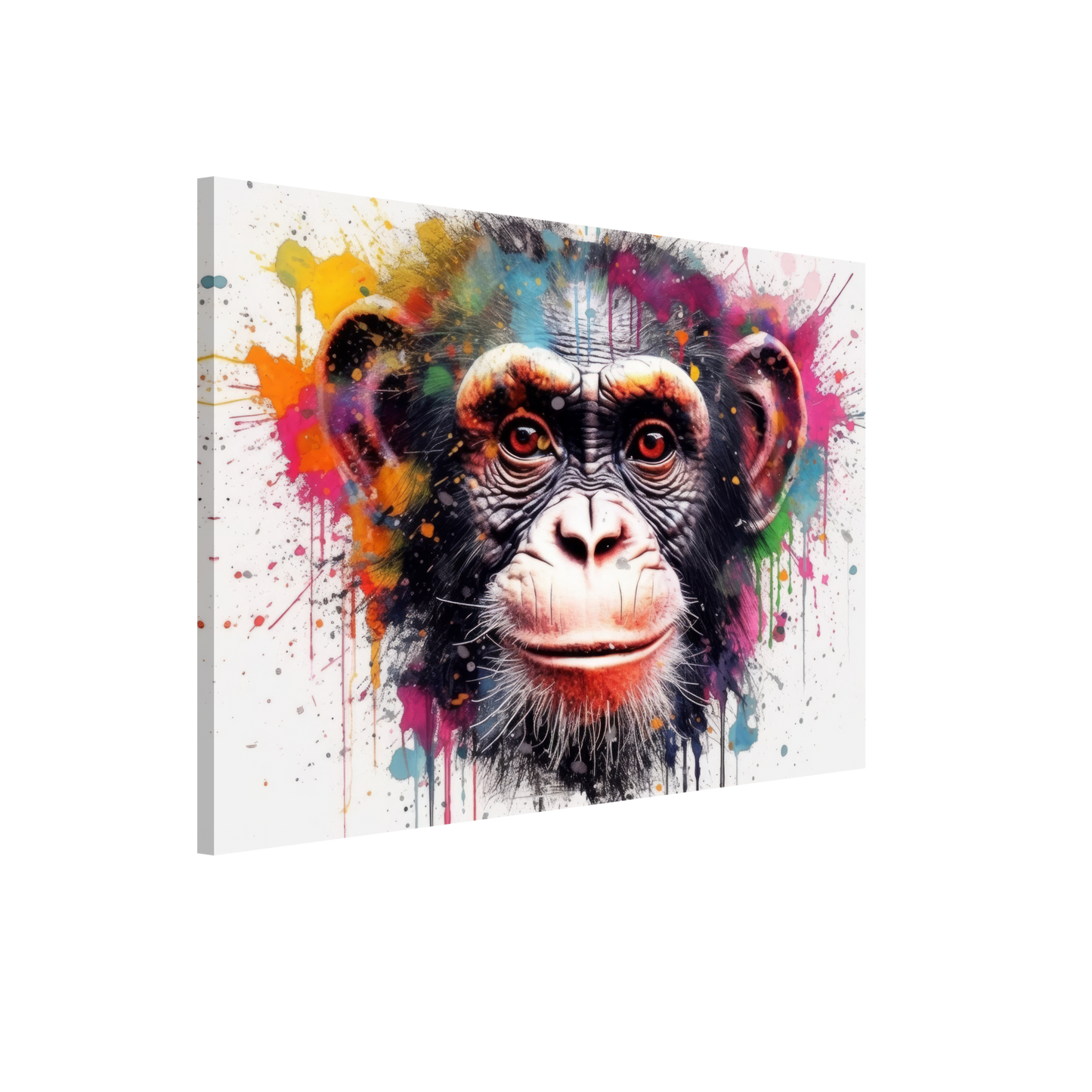 Chimpanzee monkey pop art (WILD66)