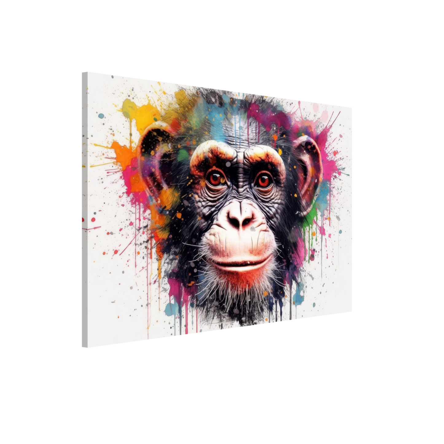 Chimpanzee monkey pop art (WILD66)