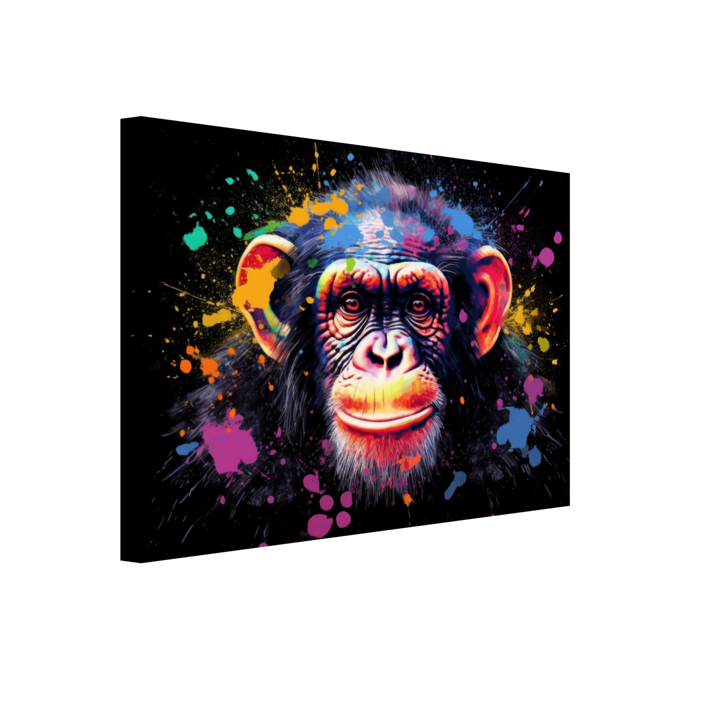 Chimpanzee monkey pop art (WILD71)