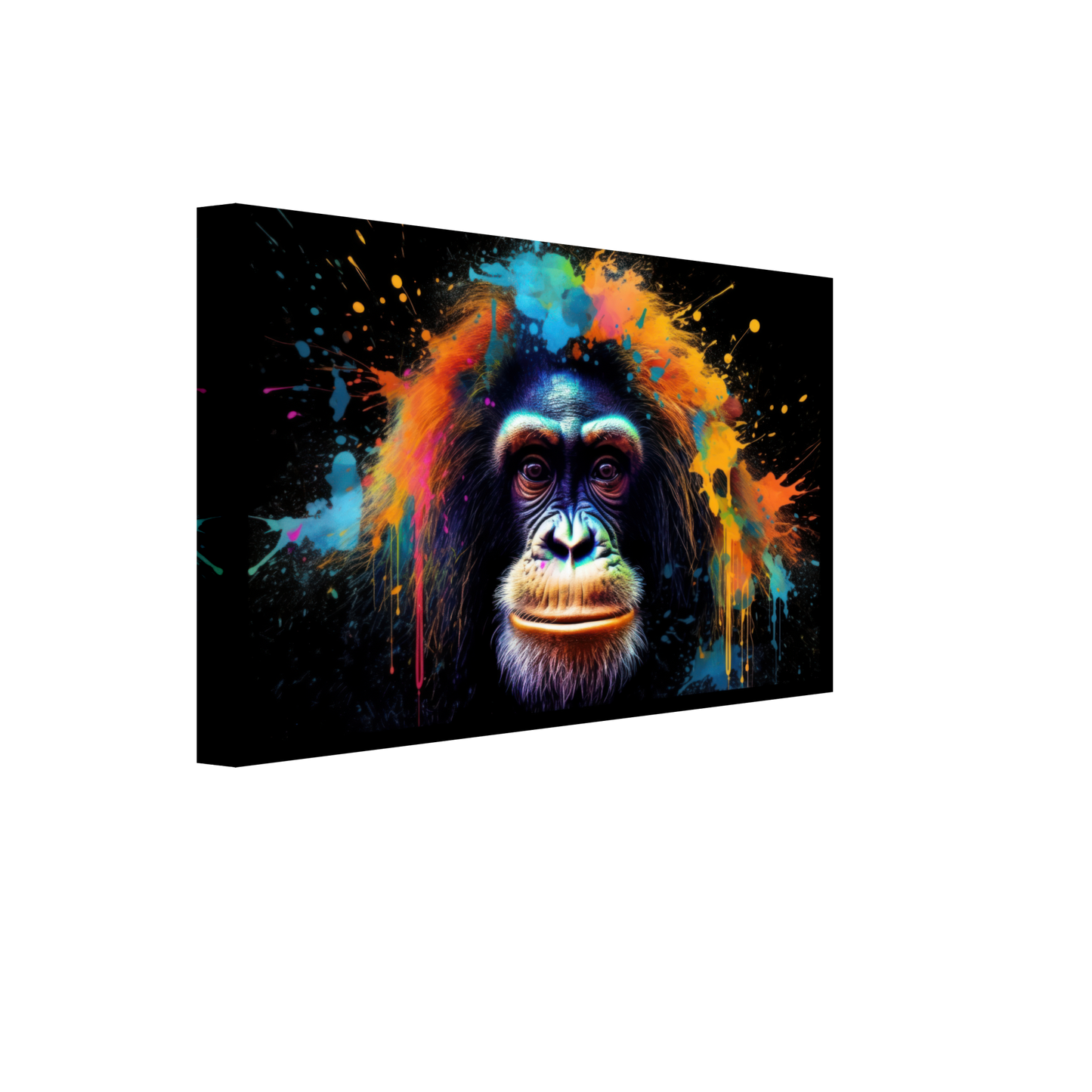 Orang Utan Affe Pop-Art (WILD74)