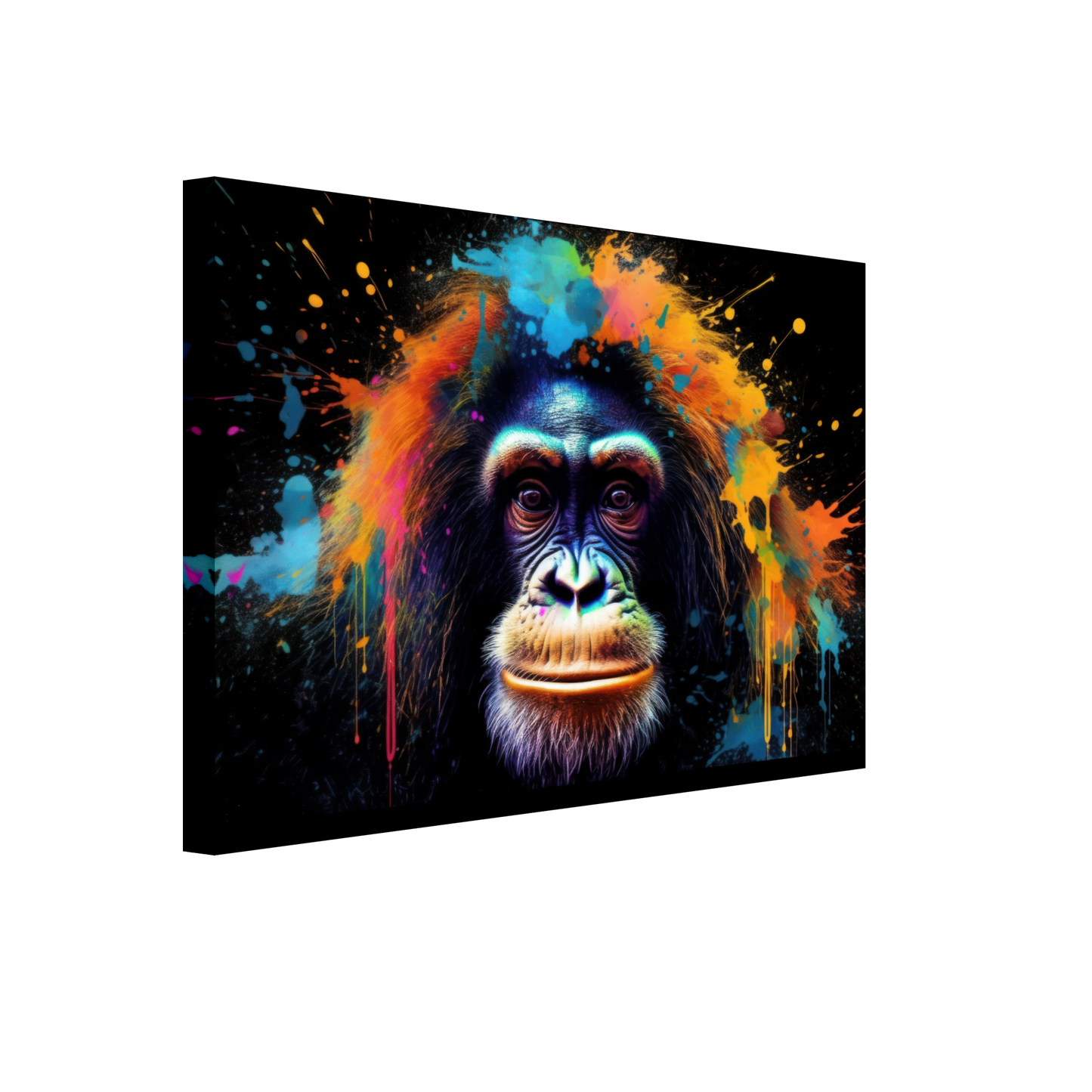 Orang Utan Affe Pop-Art (WILD74)