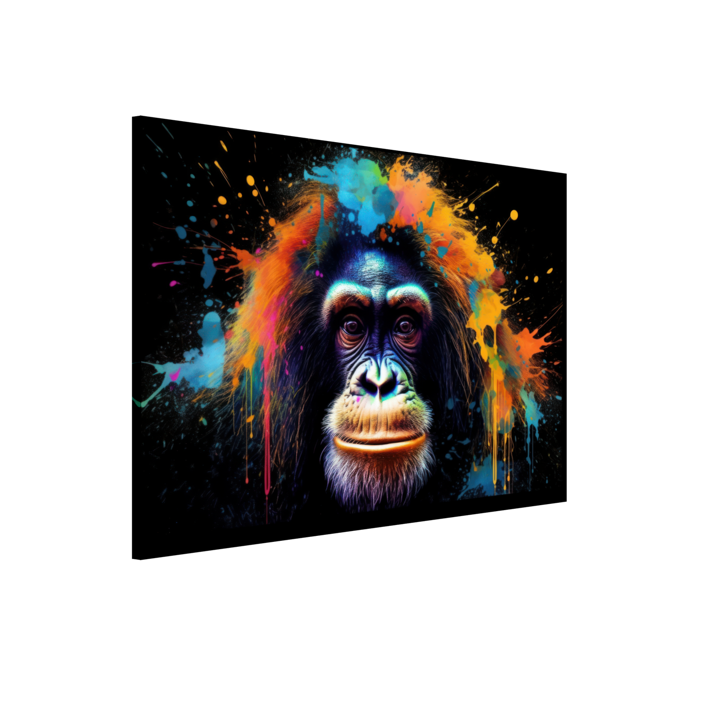 Orang Utan Affe Pop-Art (WILD74)