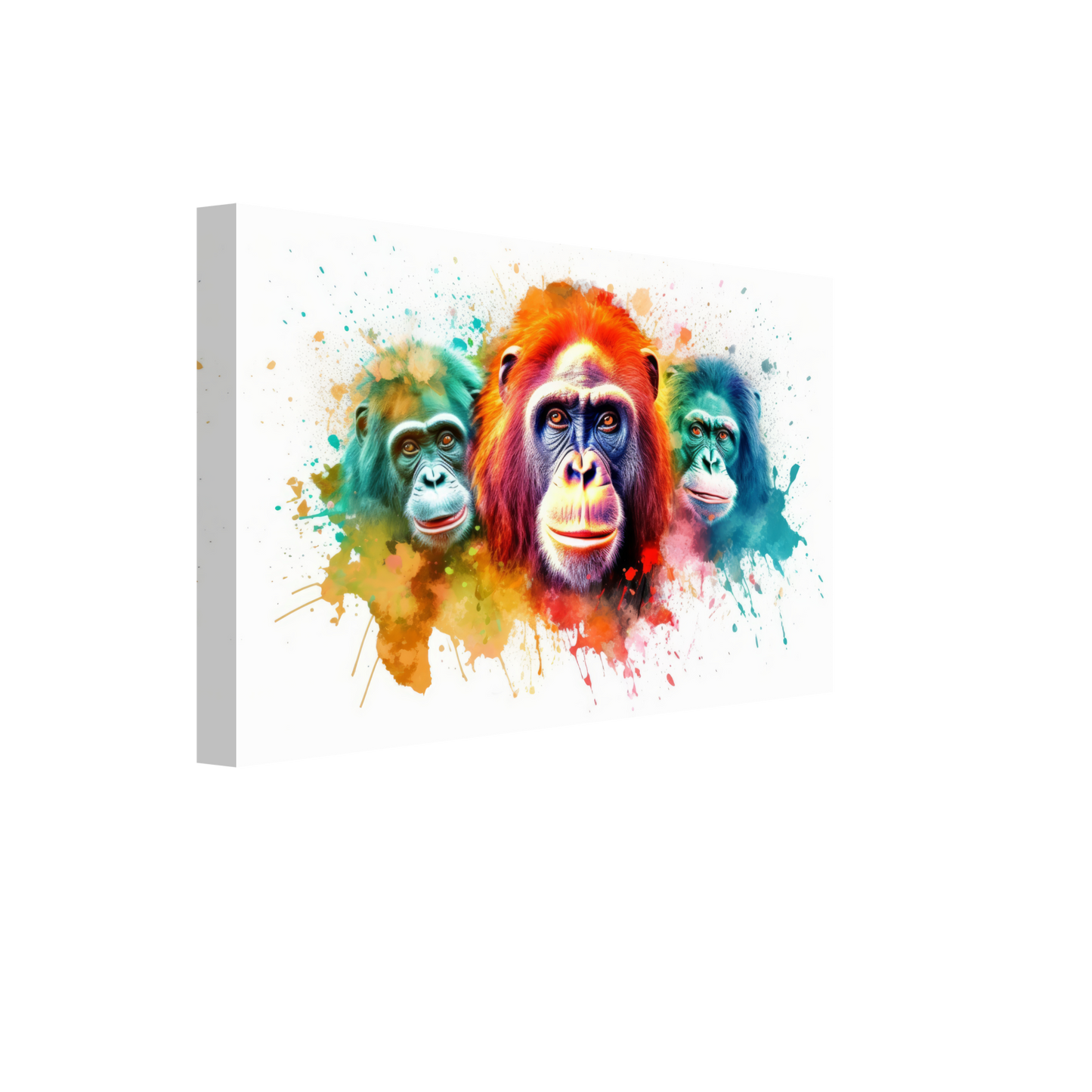 Orang Utan Affe Pop-Art (WILD77)