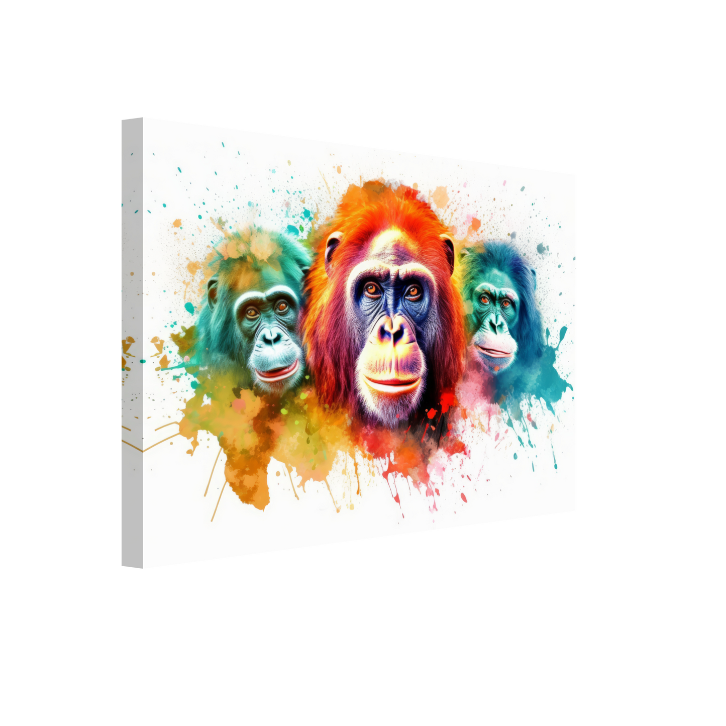 Orang Utan Affe Pop-Art (WILD77)