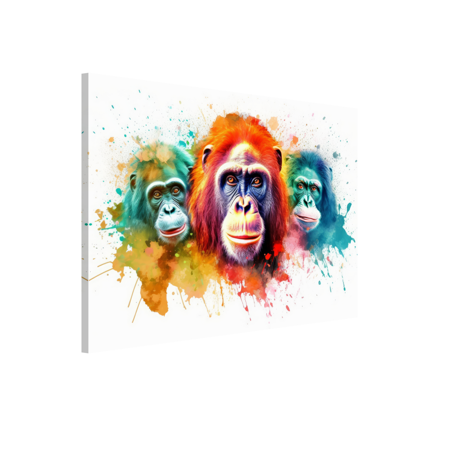 Orang Utan Affe Pop-Art (WILD77)