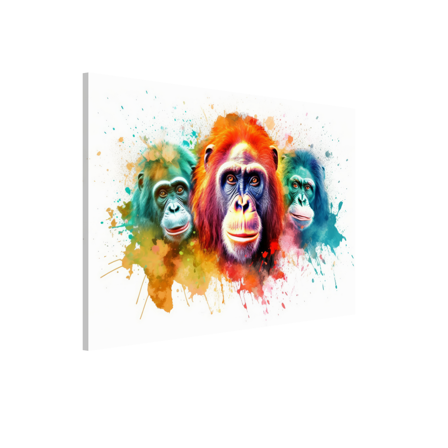 Orang Utan Affe Pop-Art (WILD77)