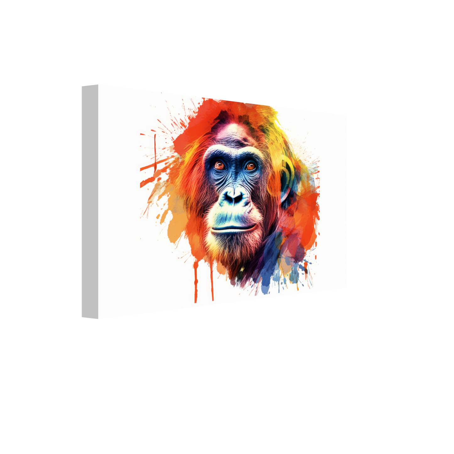Orang Utan Affe Pop-Art (WILD80)