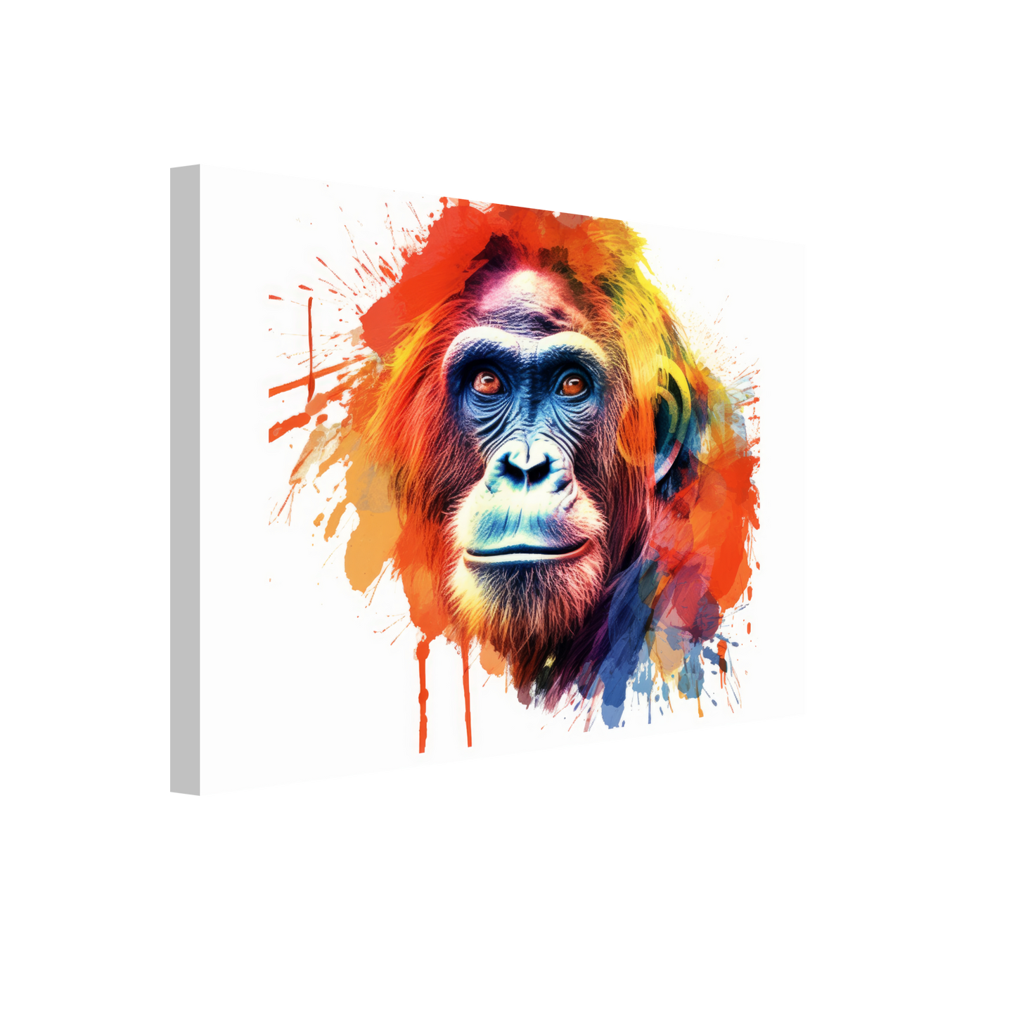Orang Utan Affe Pop-Art (WILD80)