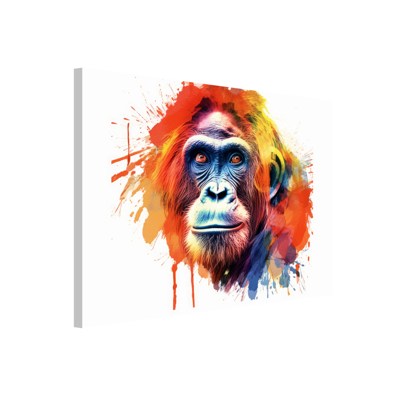 Orang Utan Affe Pop-Art (WILD80)