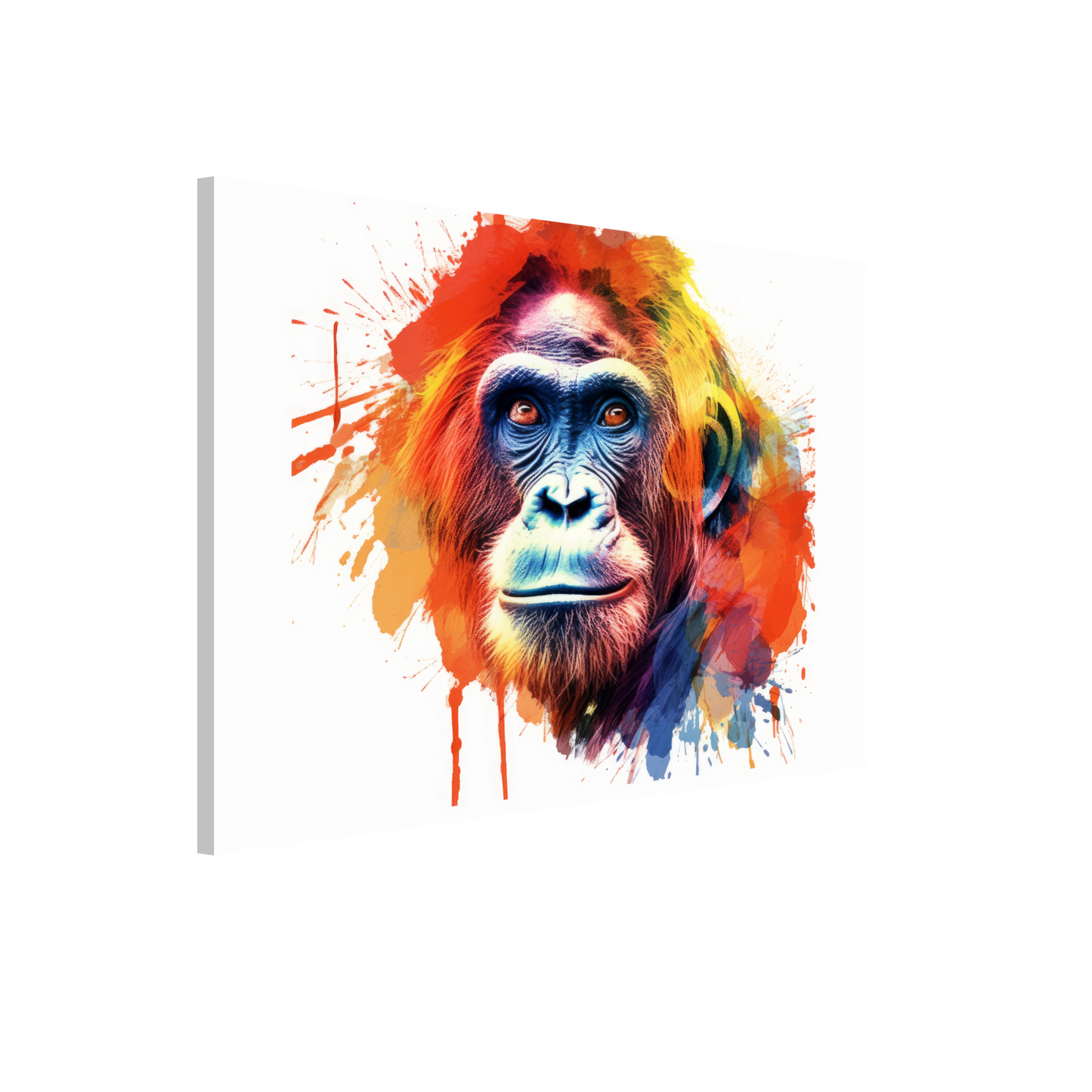 Orang Utan Affe Pop-Art (WILD80)