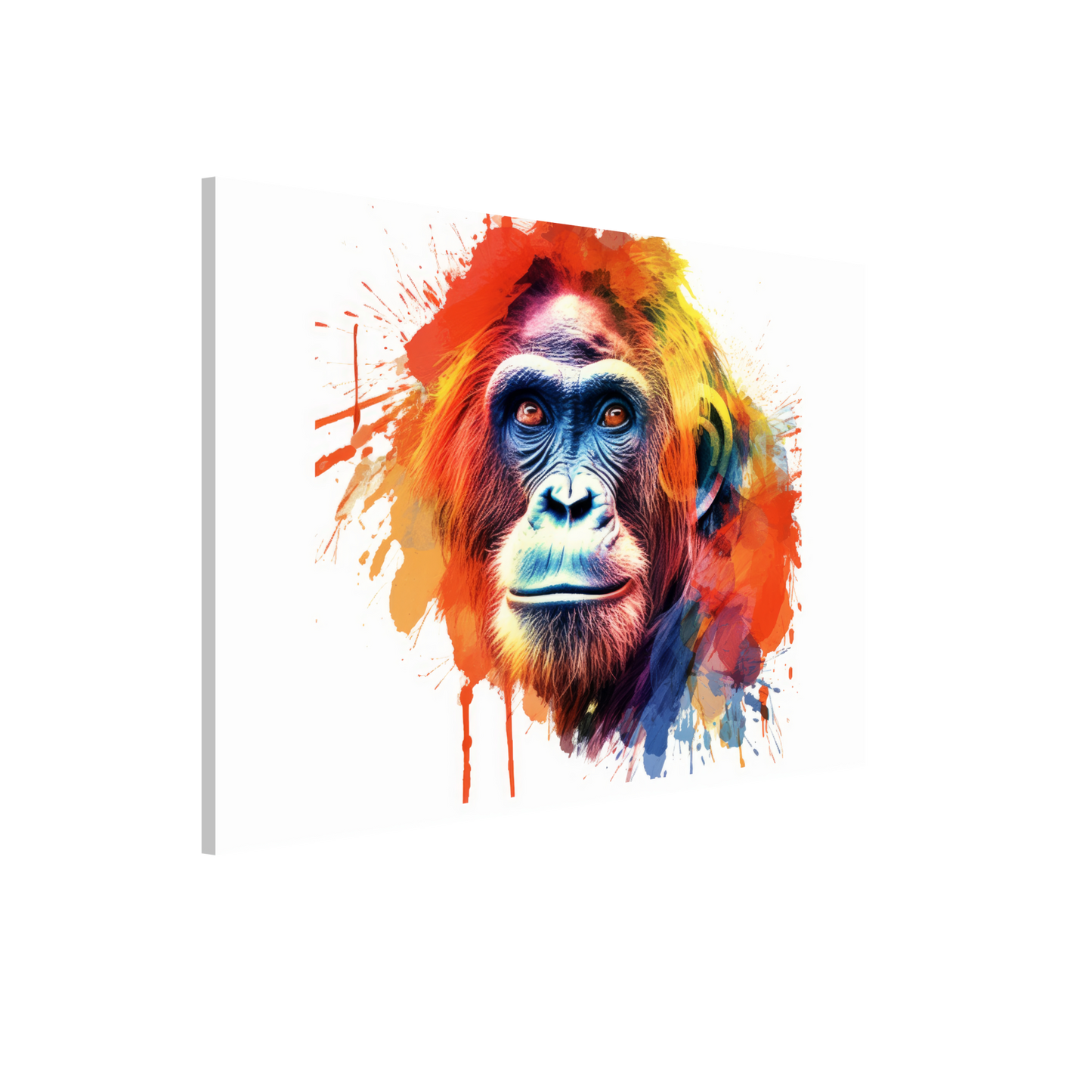 Orang Utan Affe Pop-Art (WILD80)