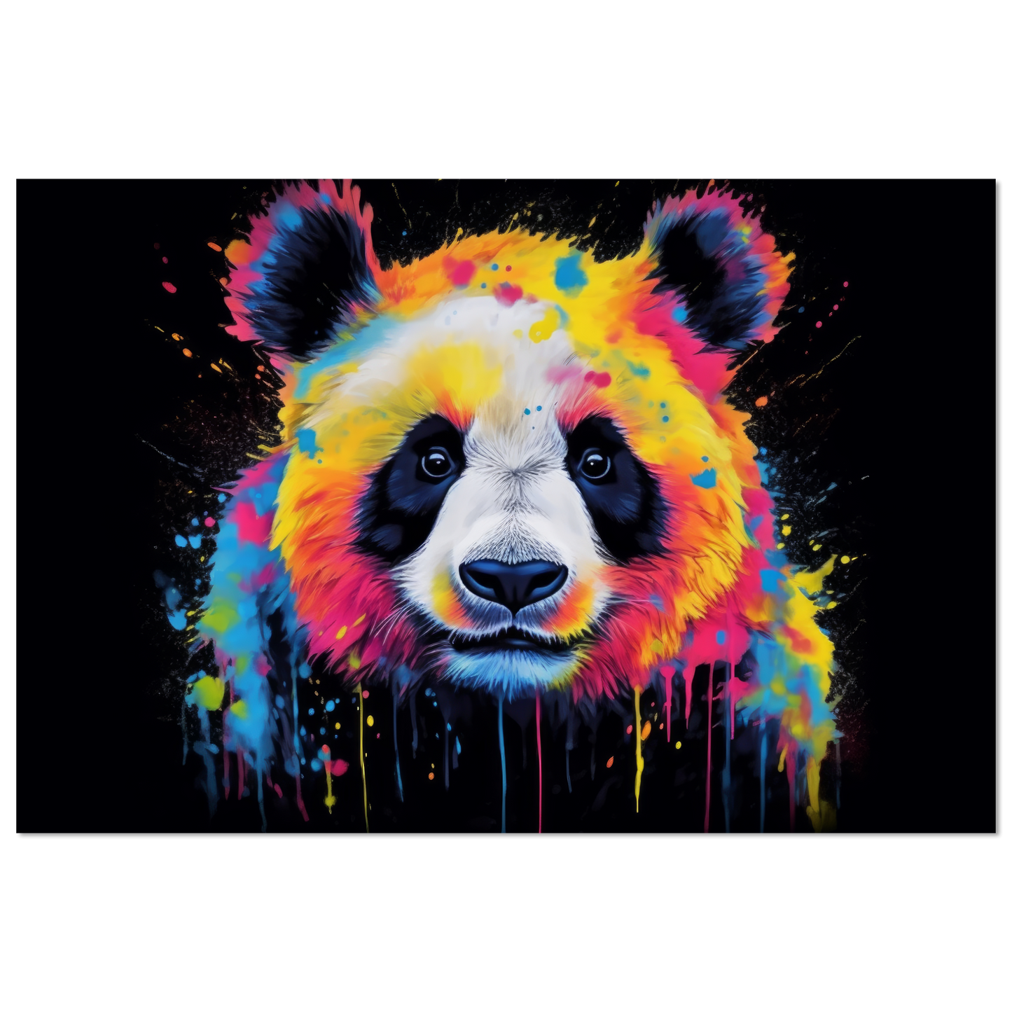 Panda Panda Bear Pop Art (WILD82)